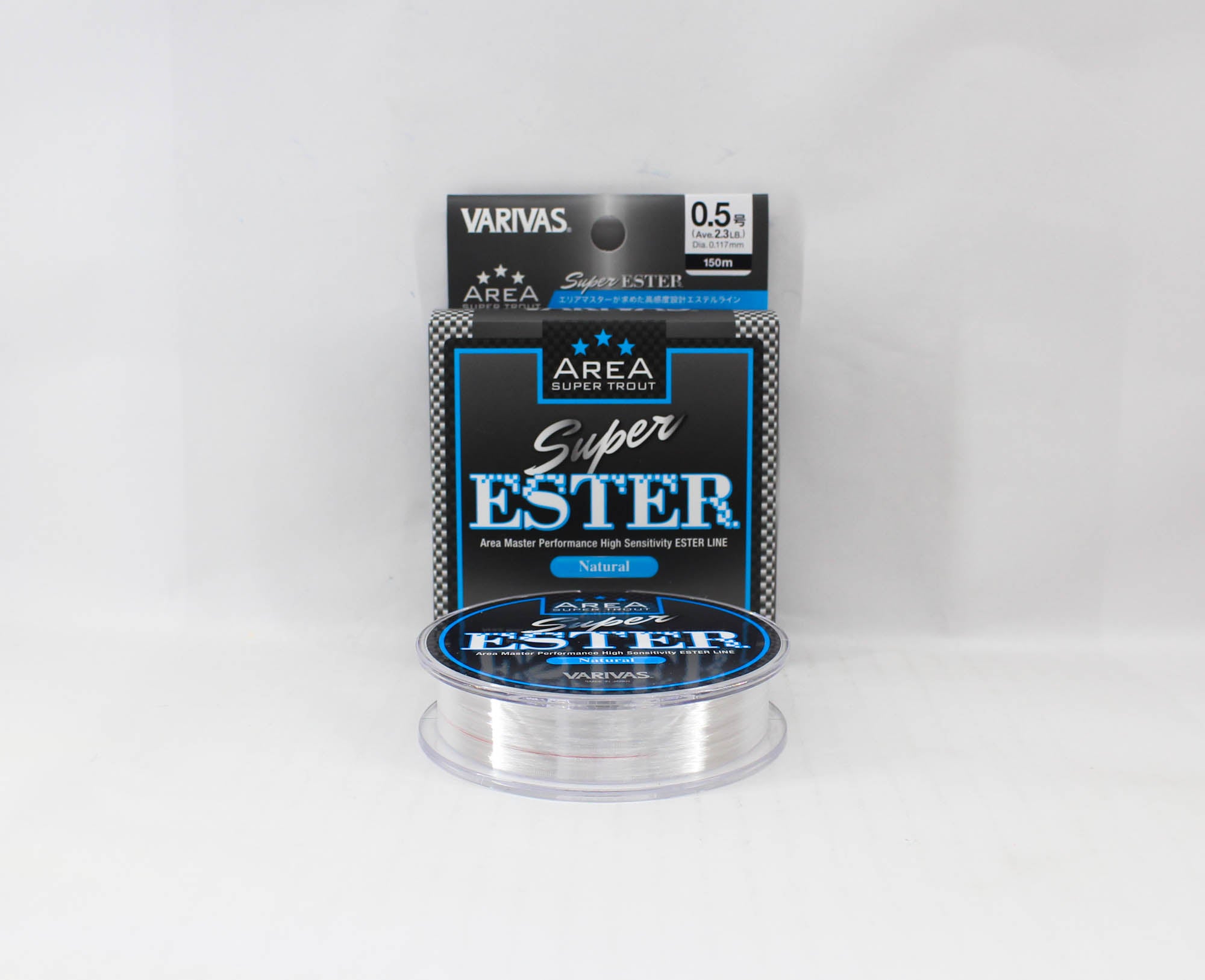 Varivas Ester Line Super Trout Area Natural 150m 0.5, 2.3lb (7945)