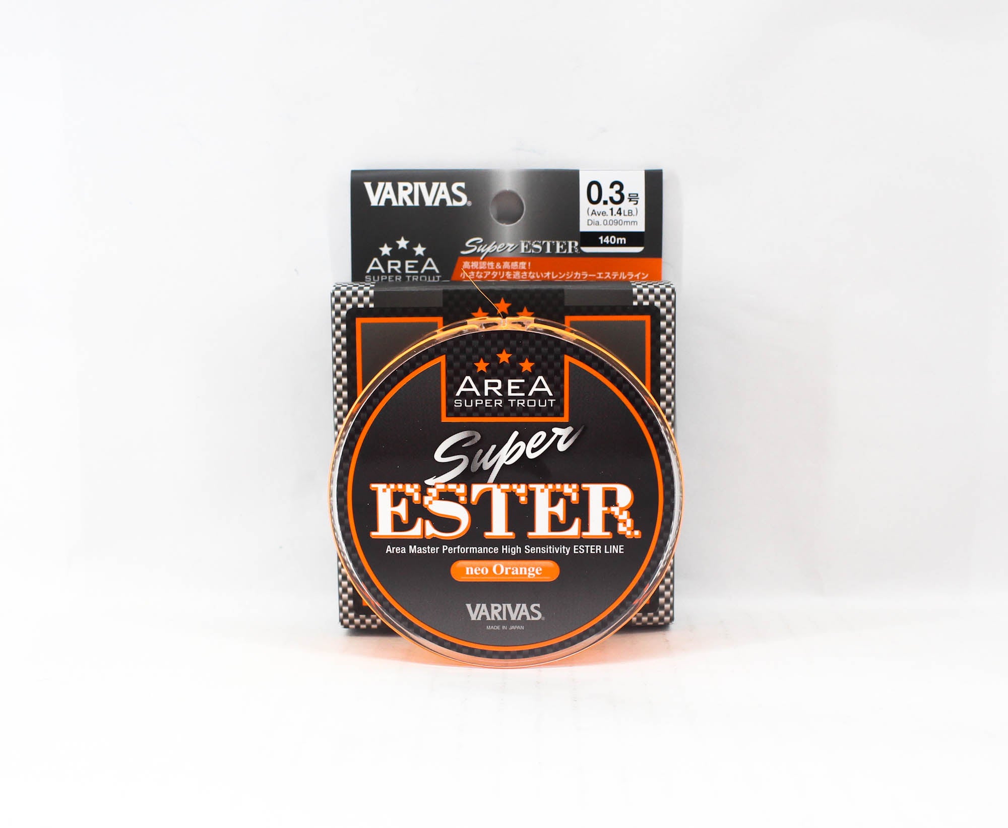 Varivas Ester Line Super Trout Area Orange 140m 0.3, 1.4lb (7952)