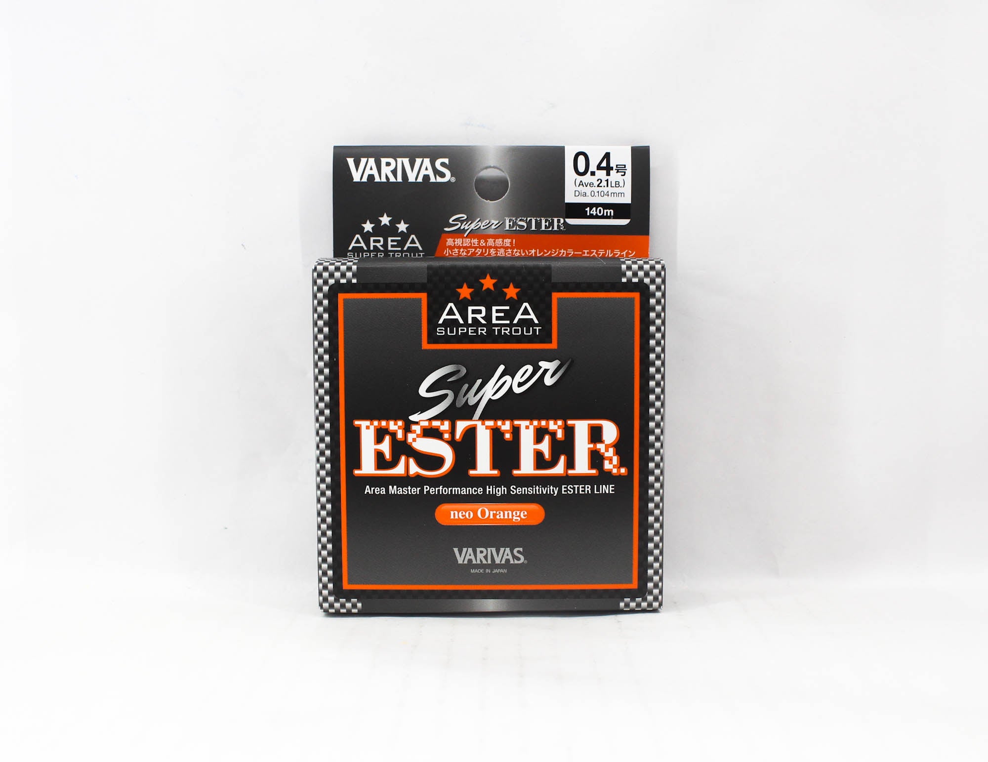 Varivas Ester Line Super Trout Area Orange 140m 0.4, 2.1lb (7969)