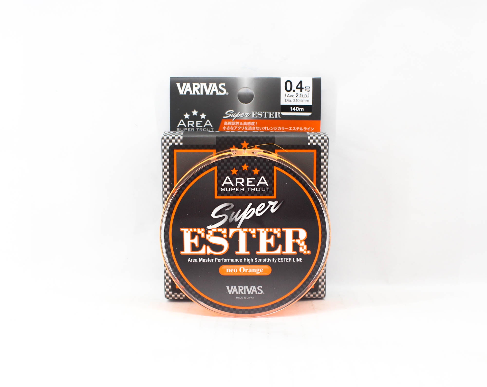 Varivas Ester Line Super Trout Area Orange 140m 0.4, 2.1lb (7969)