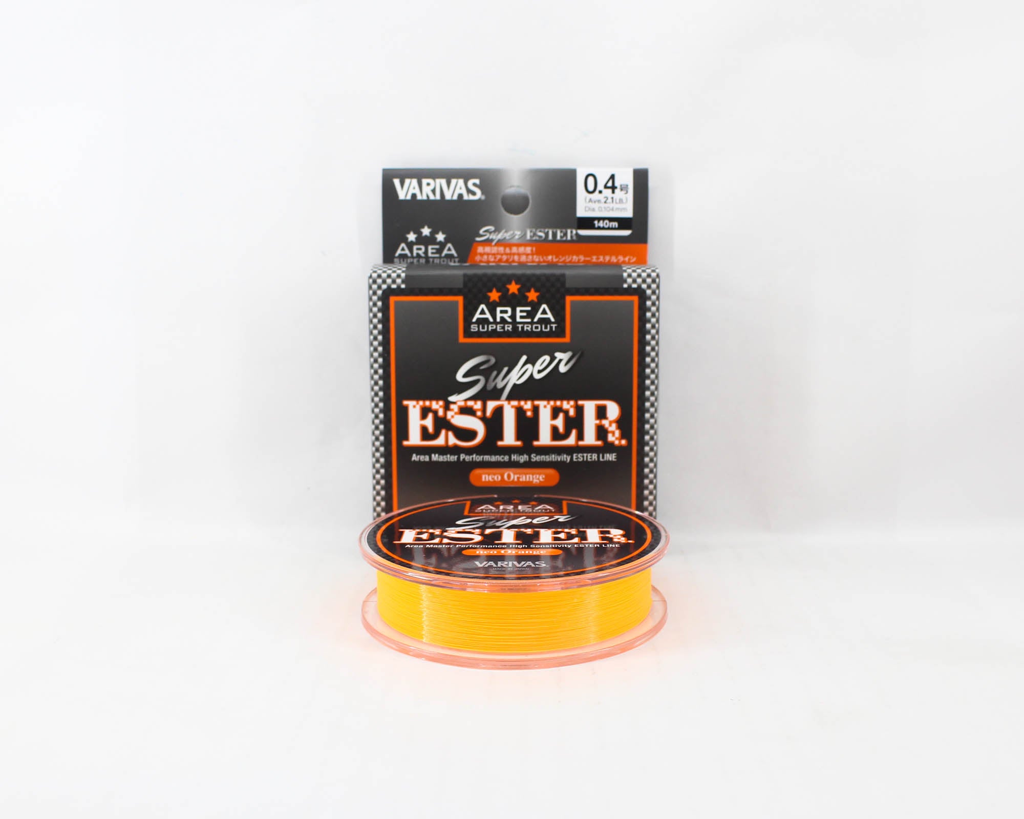 Varivas Ester Line Super Trout Area Orange 140m 0.4, 2.1lb (7969)