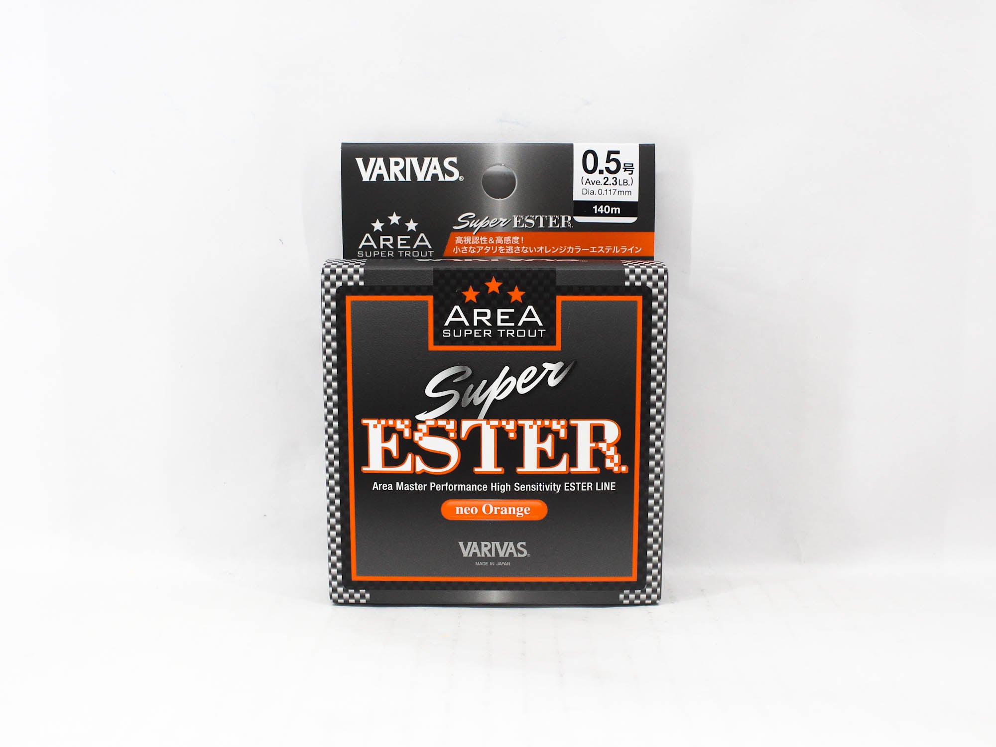 Varivas Ester Line Super Trout Area Orange 140m 0.5, 2.3lb (7976)