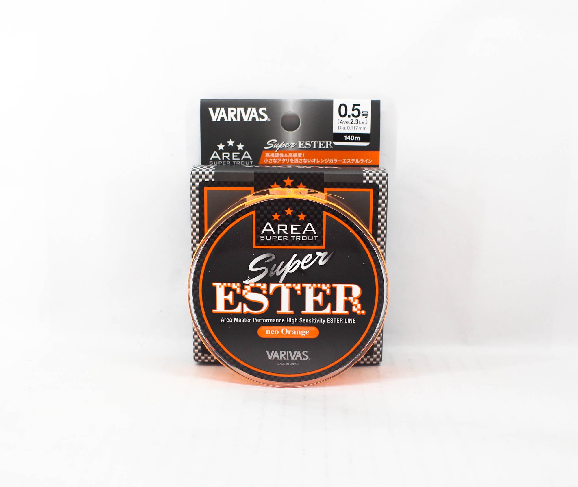 Varivas Ester Line Super Trout Area Orange 140m 0.5, 2.3lb (7976)