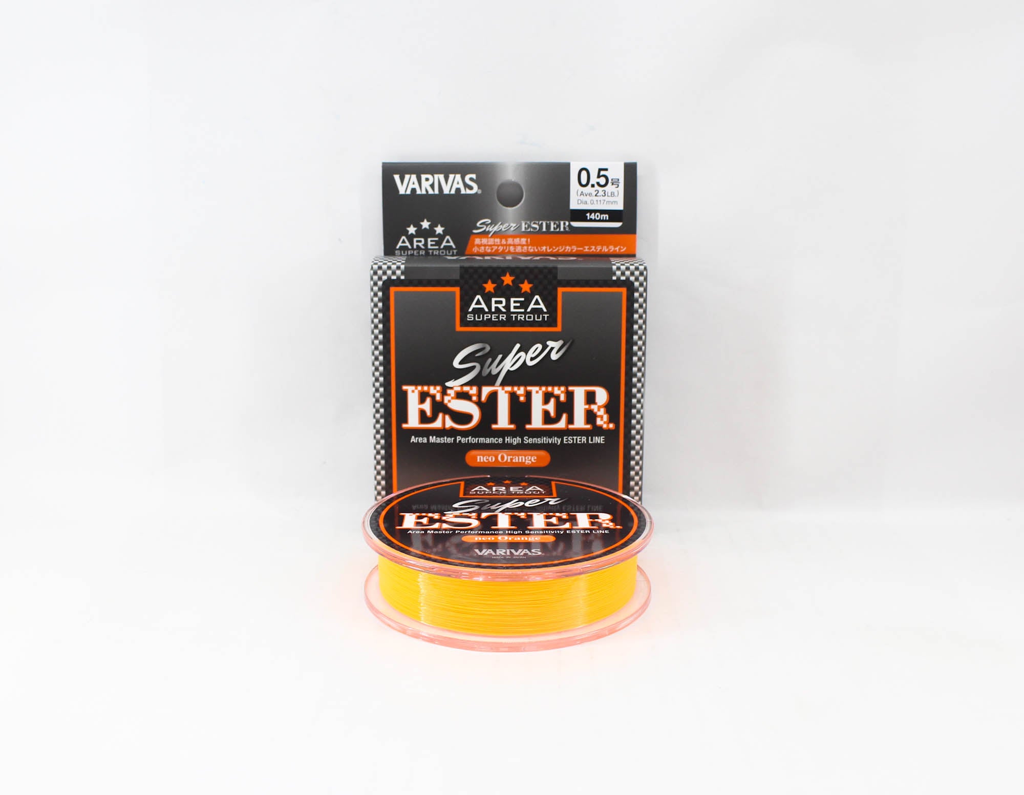 Varivas Ester Line Super Trout Area Orange 140m 0.5, 2.3lb (7976)