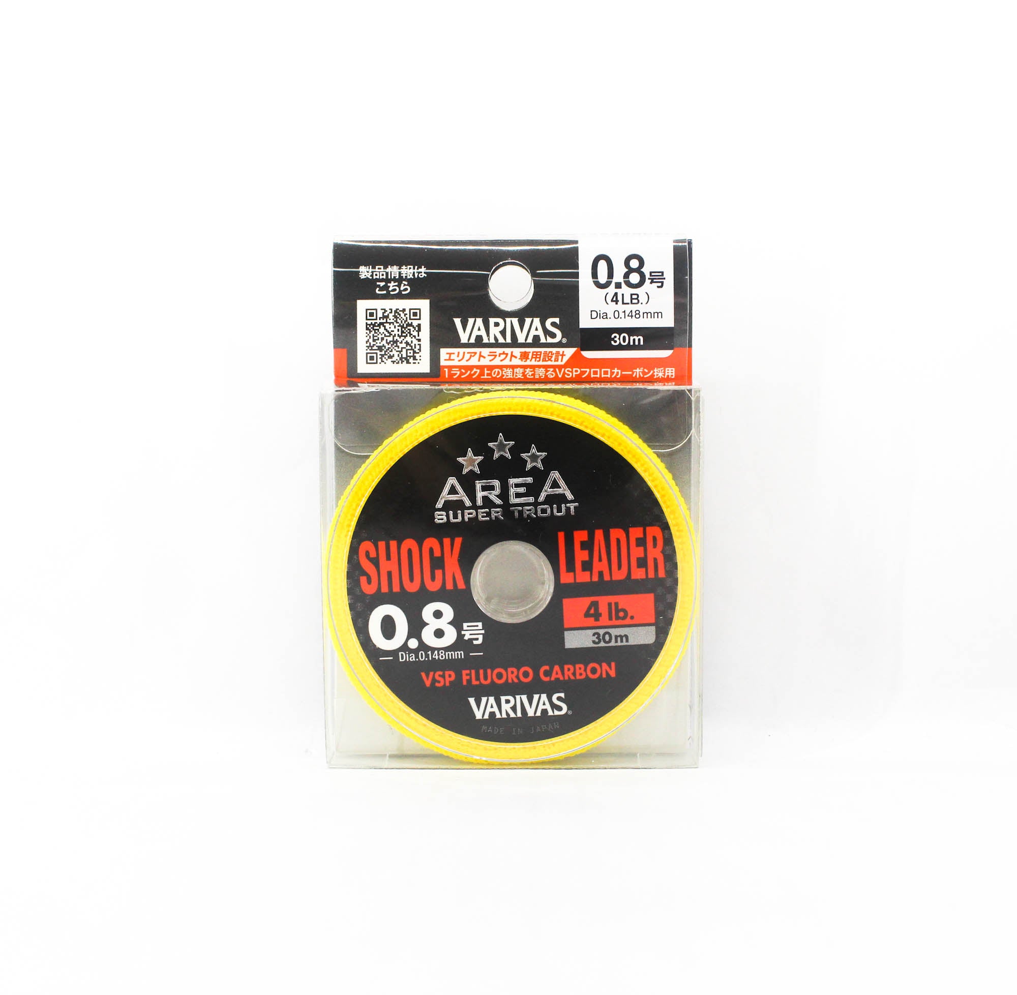 Varivas Fluorocarbon Super Trout Area Shock Leader Line 30m 4lb (8096)
