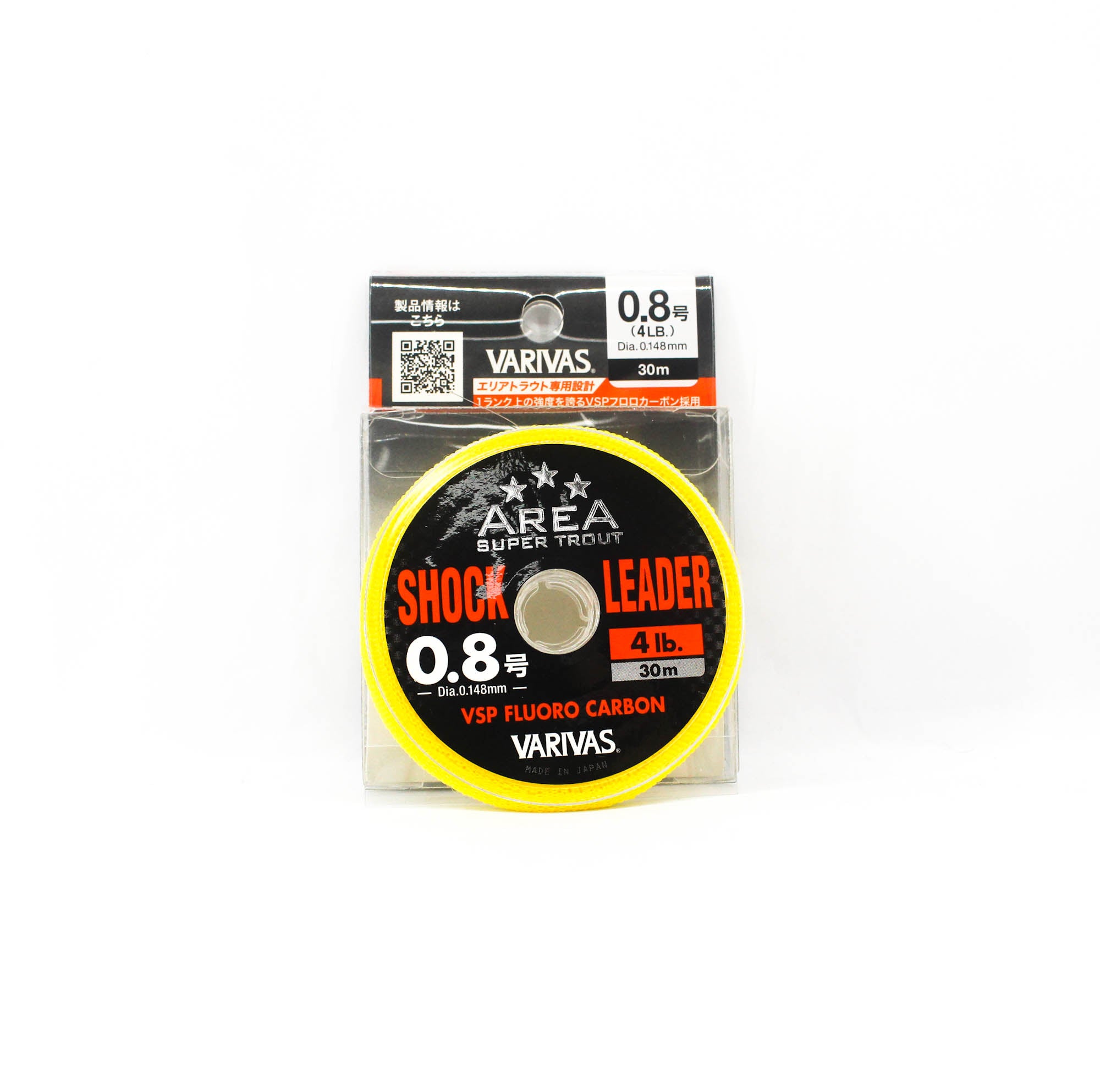 Varivas Fluorocarbon Super Trout Area Shock Leader Line 30m 4lb (8096)