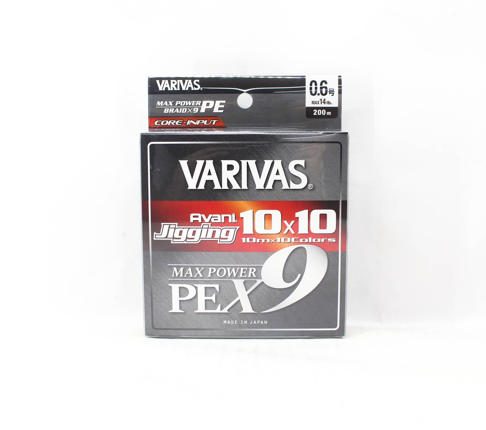 Varivas P.E Line Avani Jigging Max Power 10x10 X9 200m P.E 0.6 14lb (8638)