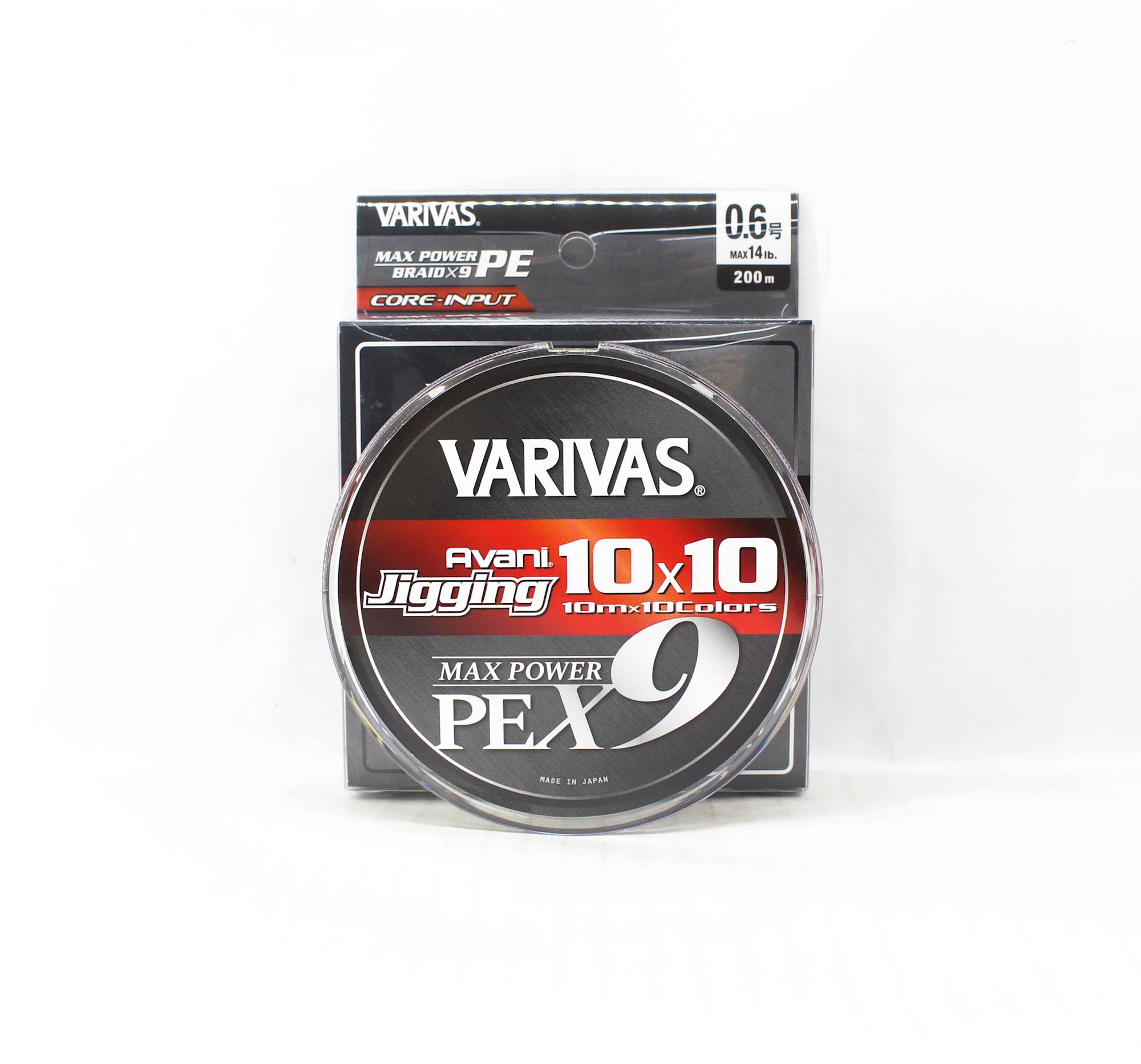Varivas P.E Line Avani Jigging Max Power 10x10 X9 200m P.E 0.6 14lb (8638)