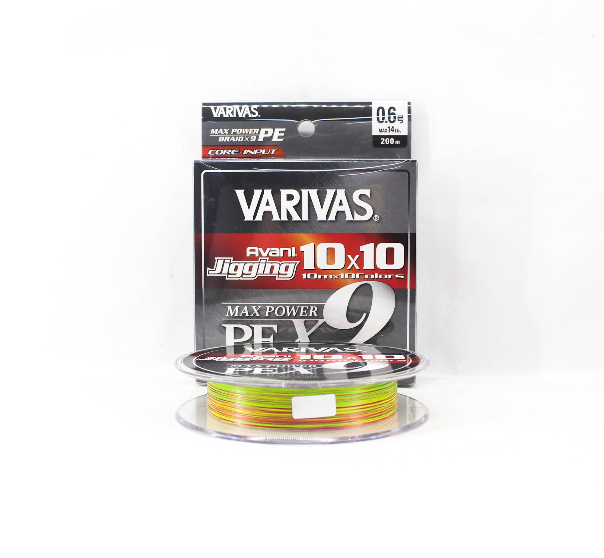 Varivas P.E Line Avani Jigging Max Power 10x10 X9 200m P.E 0.6 14lb (8638)