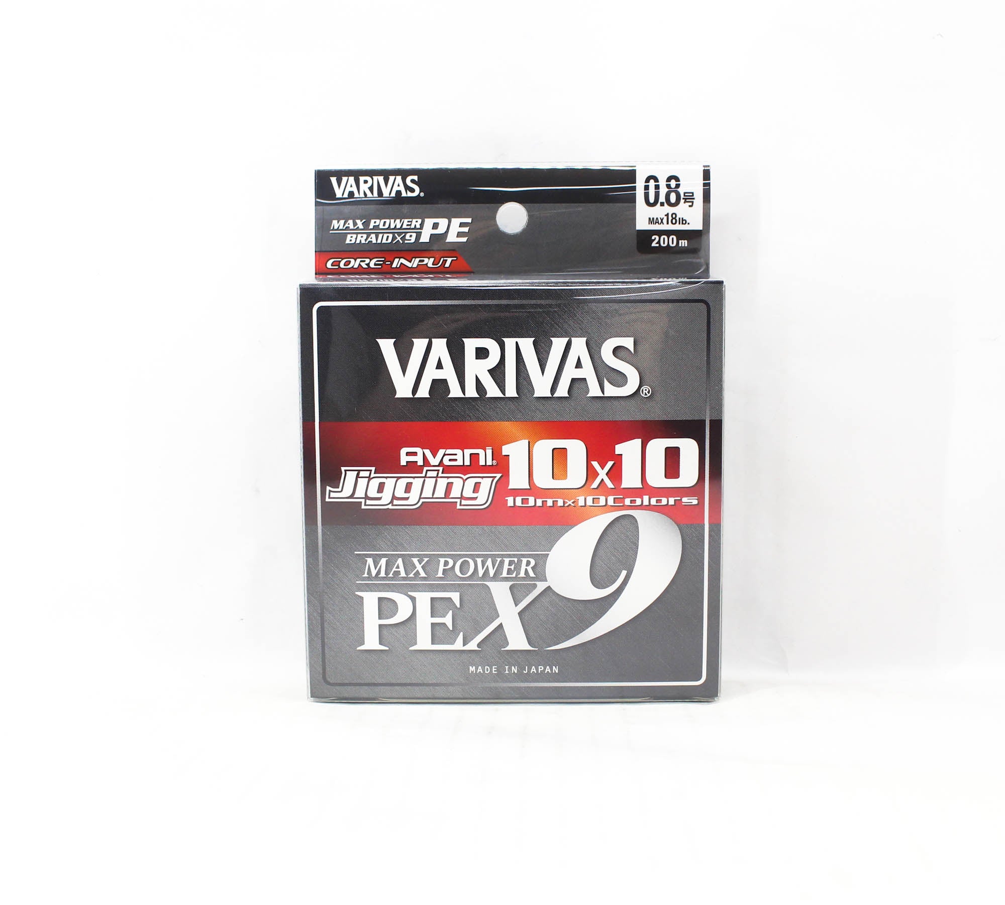 Varivas P.E Line Avani Jigging Max Power 10x10 X9 200m P.E 0.8 18lb (8645)