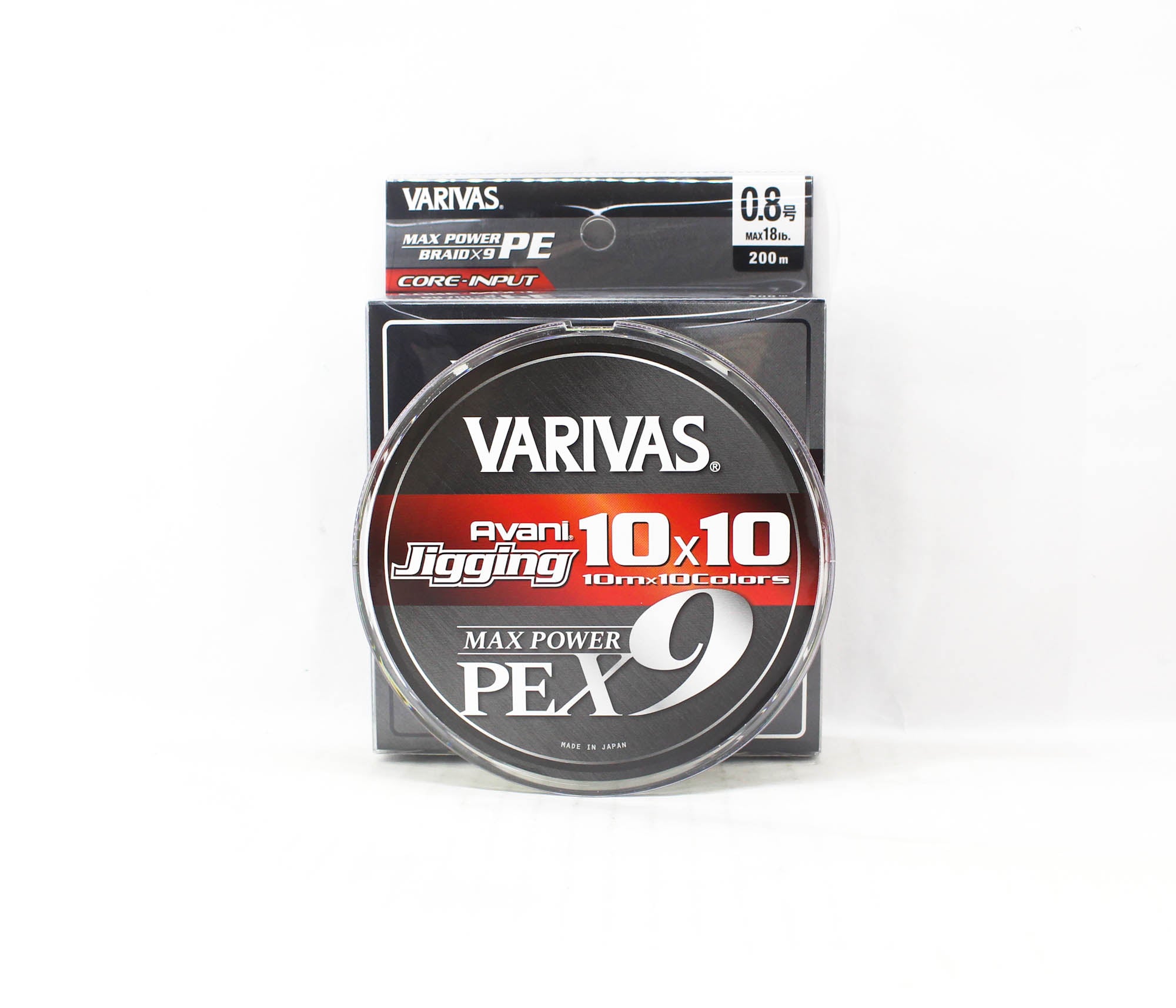 Varivas P.E Line Avani Jigging Max Power 10x10 X9 200m P.E 0.8 18lb (8645)