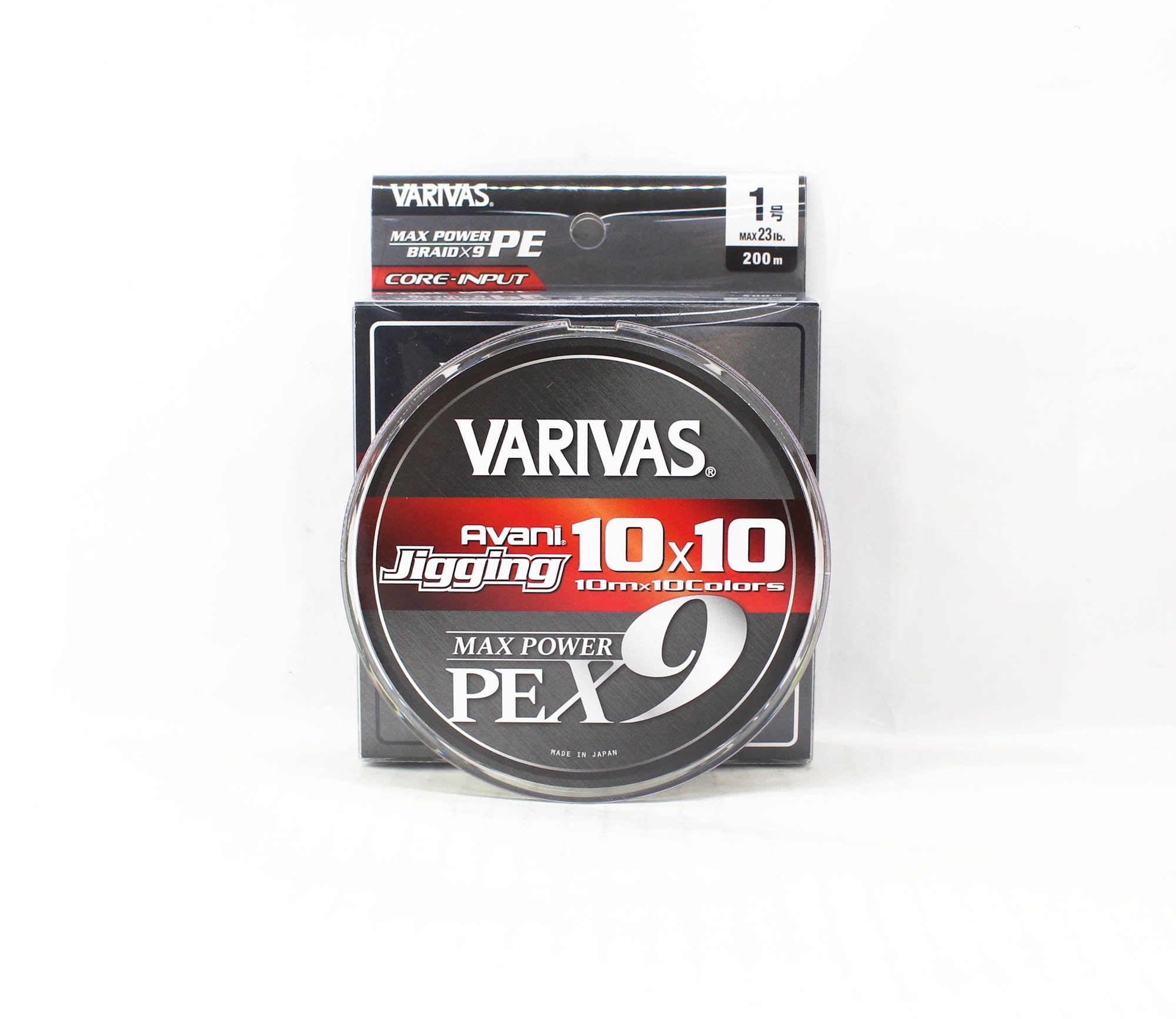 Varivas P.E Line Avani Jigging Max Power 10x10 X9 200m P.E 1 23lb (8652)