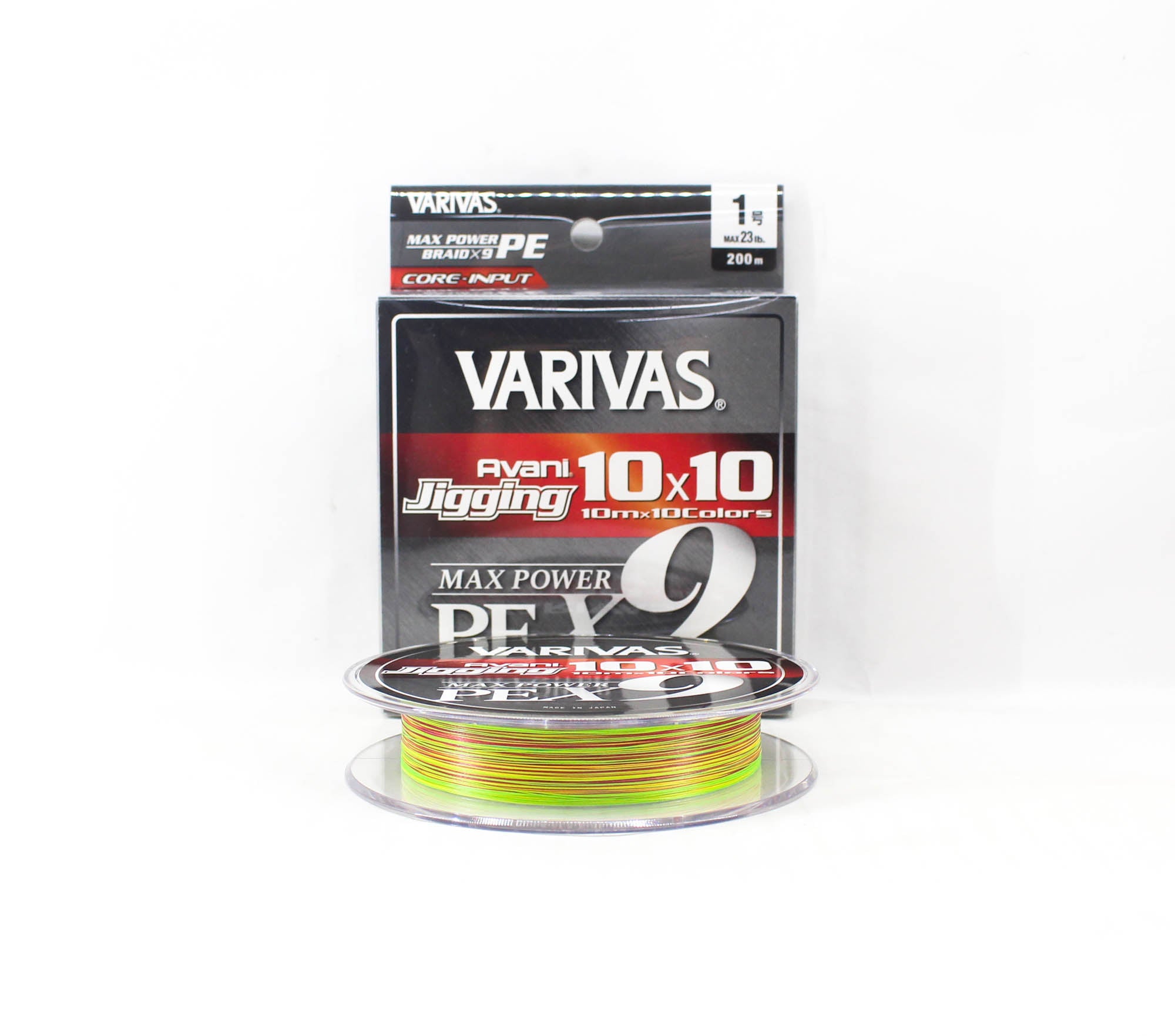 Varivas P.E Line Avani Jigging Max Power 10x10 X9 200m P.E 1 23lb (8652)