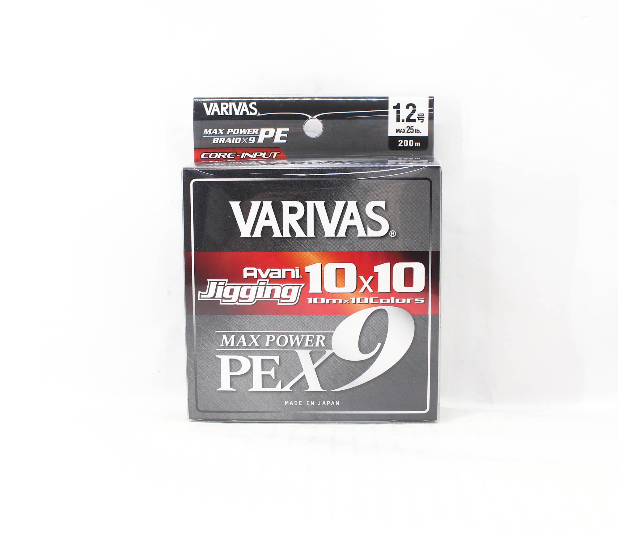 Varivas P.E Line Avani Jigging Max Power 10x10 X9 200m P.E 1.2 25lb (8669)