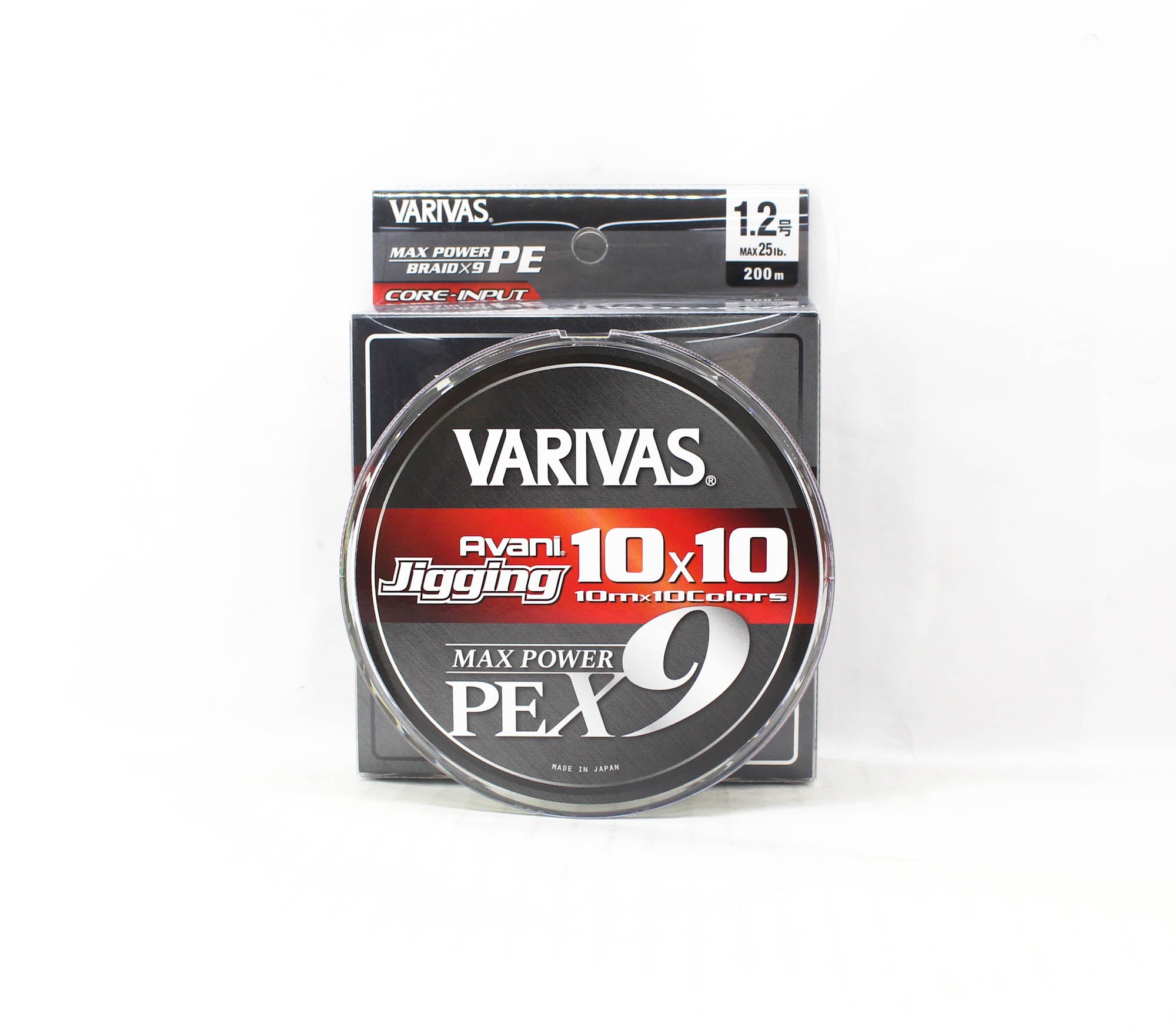 Varivas P.E Line Avani Jigging Max Power 10x10 X9 200m P.E 1.2 25lb (8669)