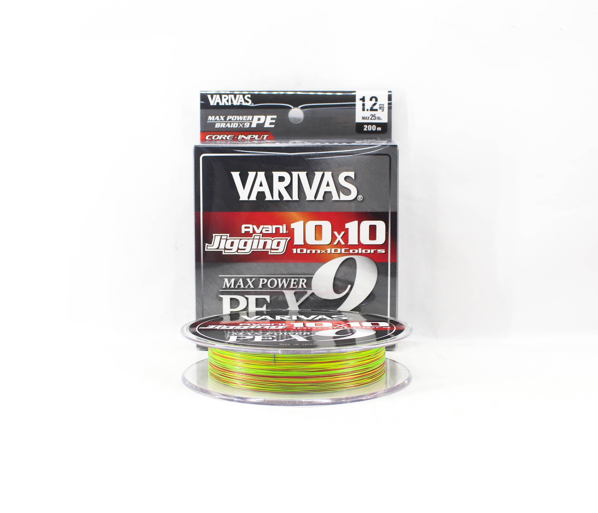 Varivas P.E Line Avani Jigging Max Power 10x10 X9 200m P.E 1.2 25lb (8669)