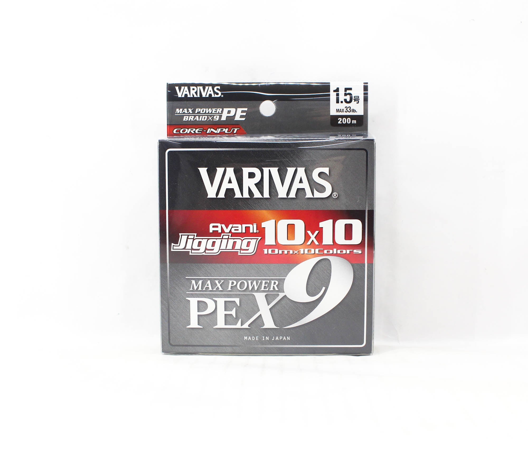 Varivas P.E Line Avani Jigging Max Power 10x10 X9 200m P.E 1.5 33lb (8676)