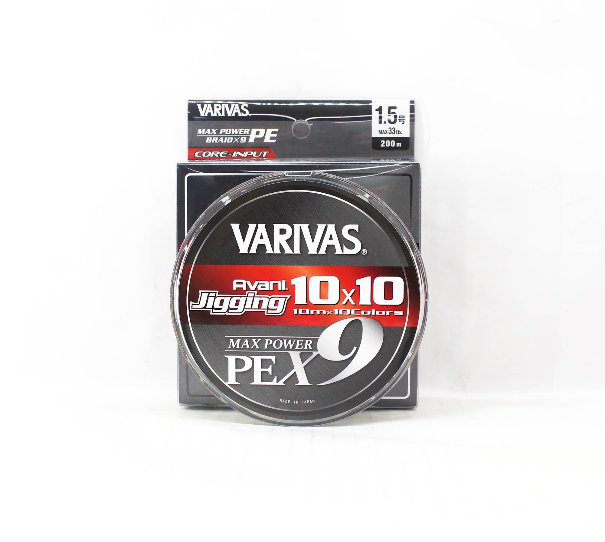 Varivas P.E Line Avani Jigging Max Power 10x10 X9 200m P.E 1.5 33lb (8676)