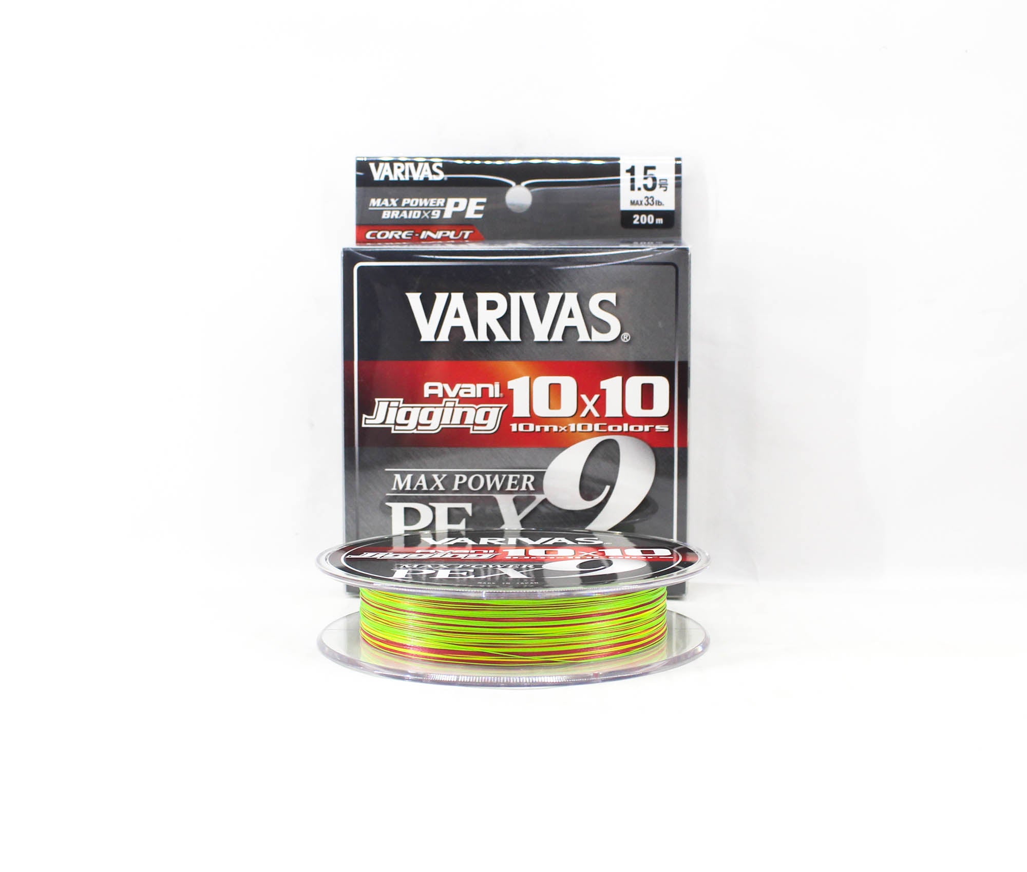 Varivas P.E Line Avani Jigging Max Power 10x10 X9 200m P.E 1.5 33lb (8676)