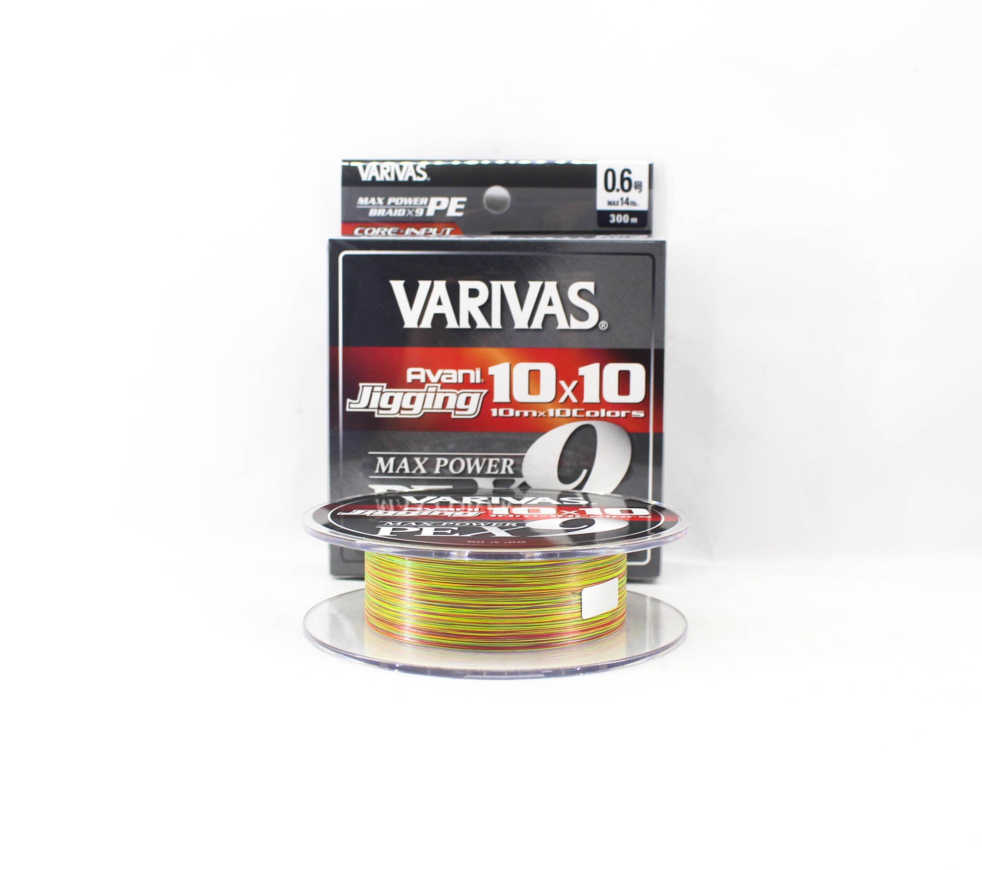 Varivas P.E Line Avani Jigging Max Power 10x10 X9 300m P.E 0.6 14lb (8690)