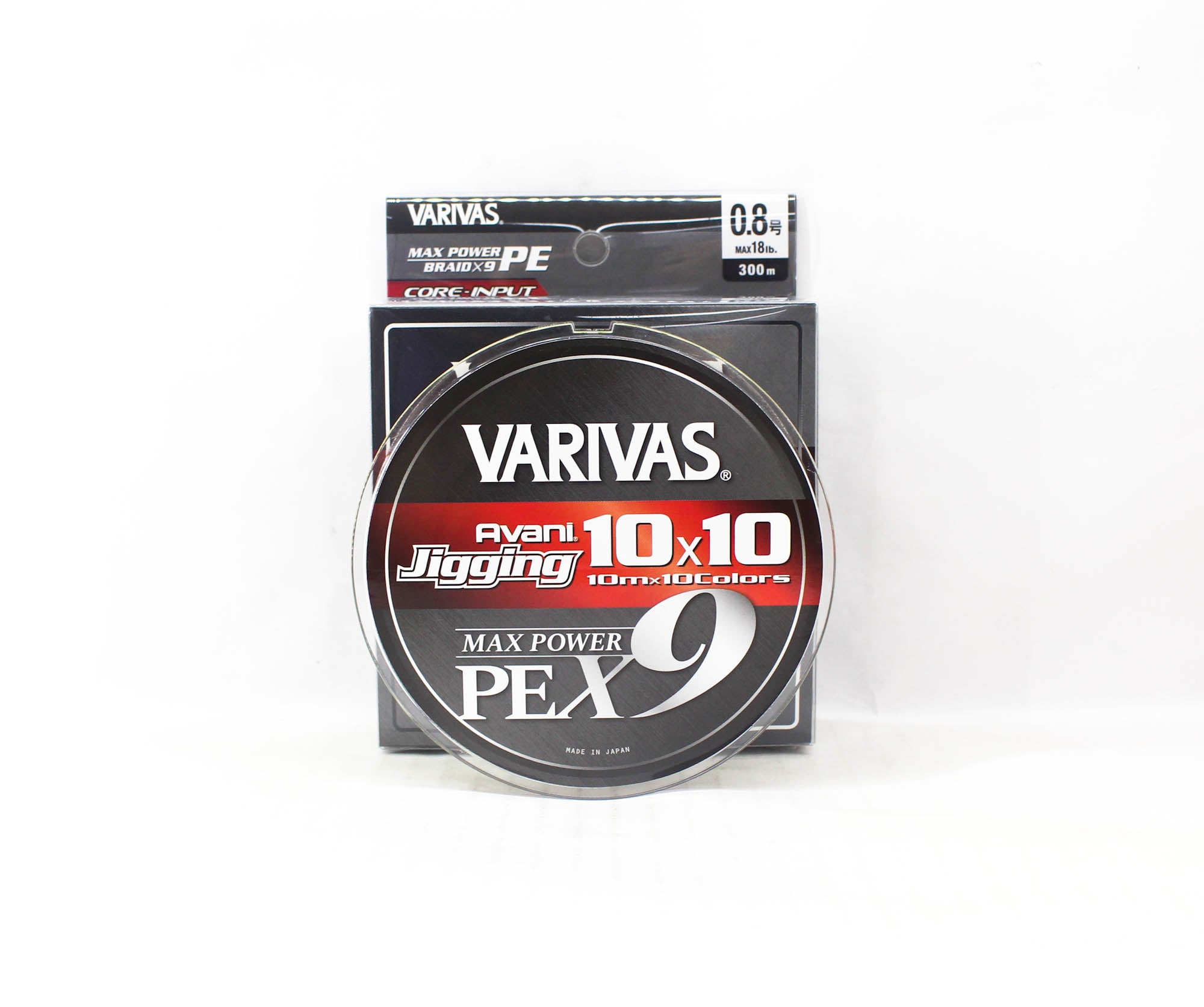Varivas P.E Line Avani Jigging Max Power 10x10 X9 300m P.E 0.8 18lb (8706)
