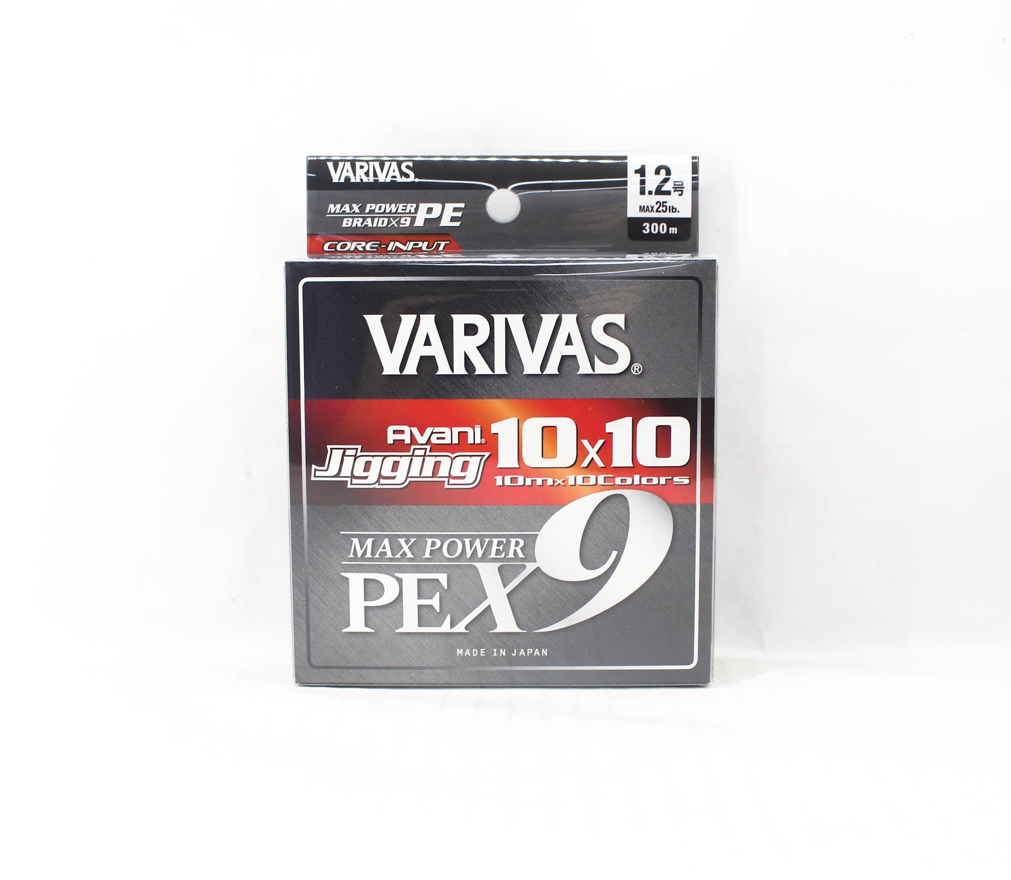 Varivas P.E Line Avani Jigging Max Power 10x10 X9 300m P.E 1.2 25lb (8720)