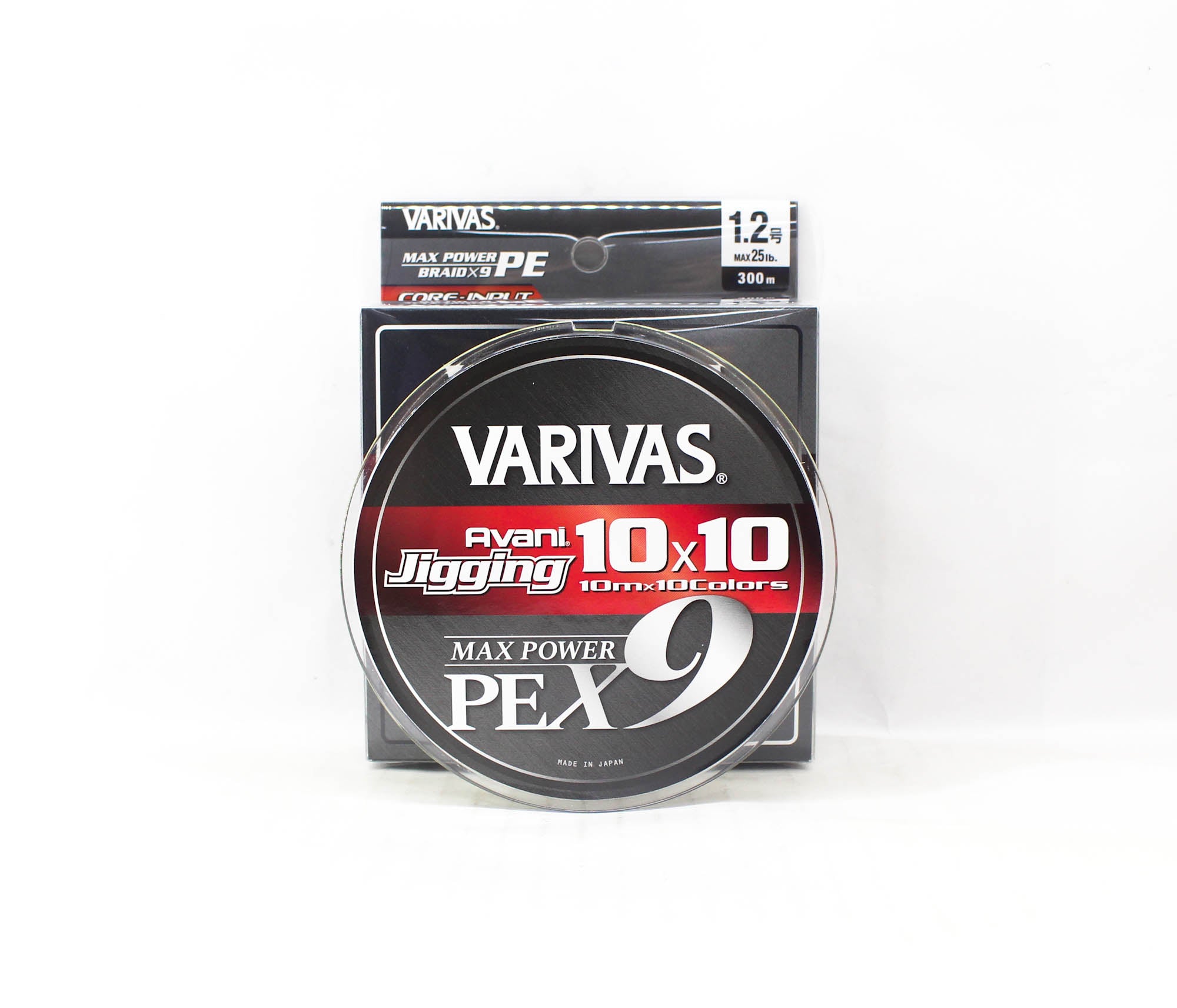 Varivas P.E Line Avani Jigging Max Power 10x10 X9 300m P.E 1.2 25lb (8720)