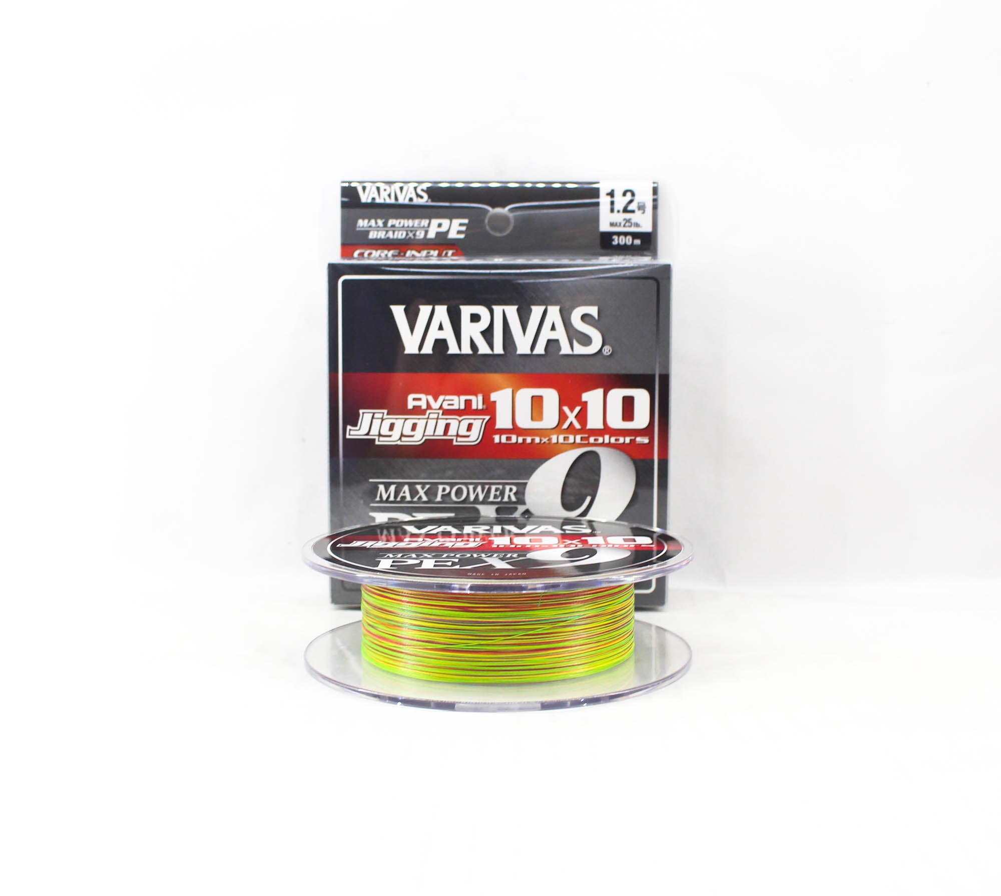 Varivas P.E Line Avani Jigging Max Power 10x10 X9 300m P.E 1.2 25lb (8720)
