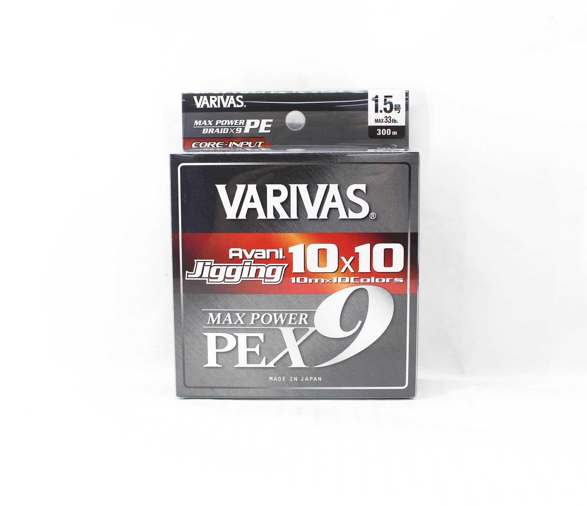 Varivas P.E Line Avani Jigging Max Power 10x10 X9 300m P.E 1.5 33lb (8737)
