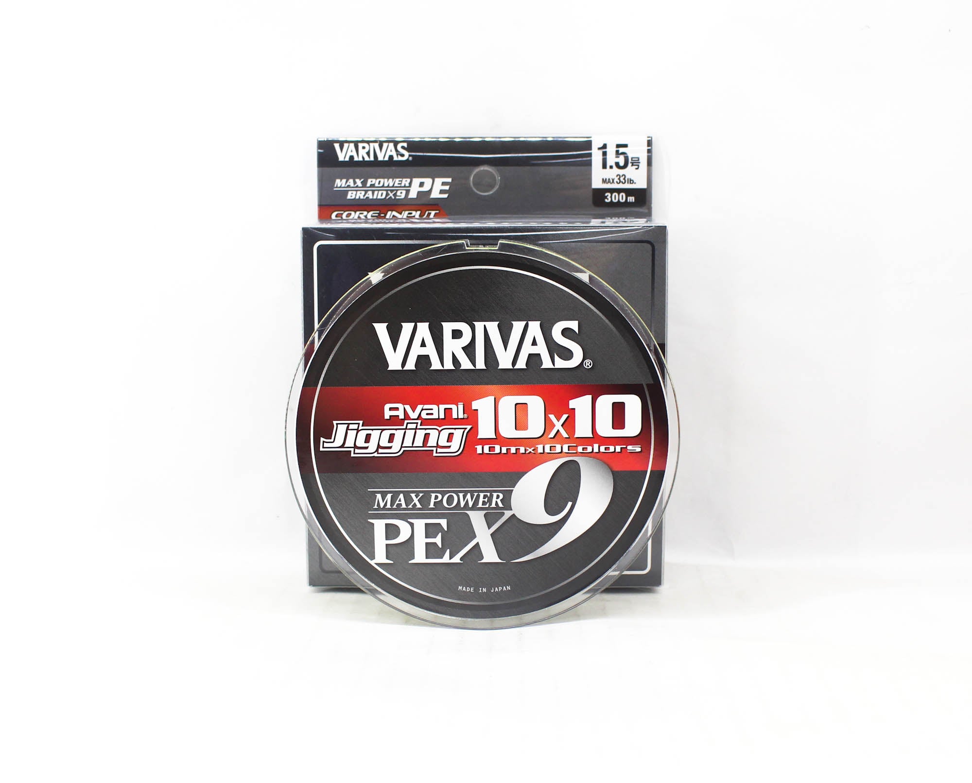 Varivas P.E Line Avani Jigging Max Power 10x10 X9 300m P.E 1.5 33lb (8737)