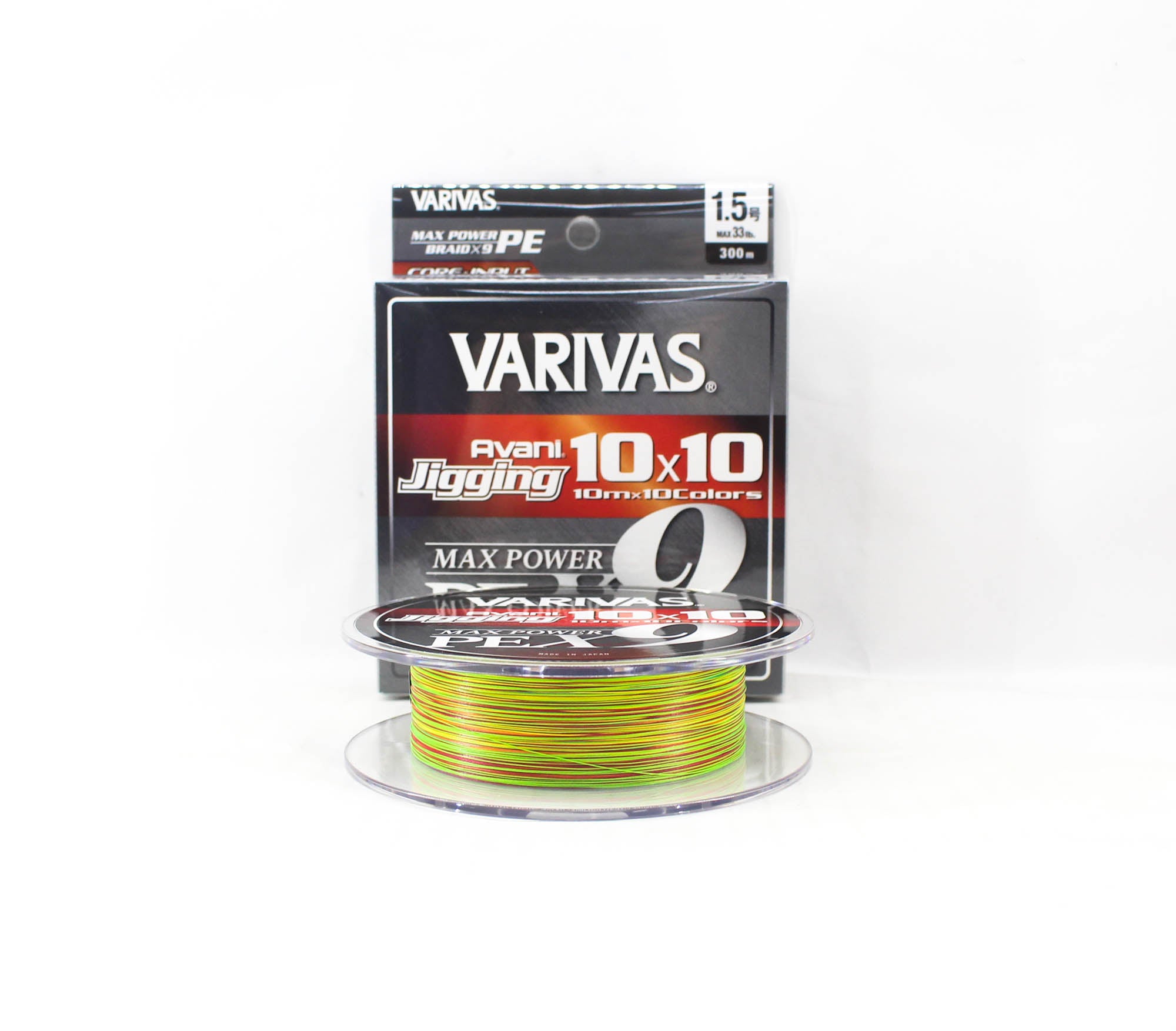 Varivas P.E Line Avani Jigging Max Power 10x10 X9 300m P.E 1.5 33lb (8737)