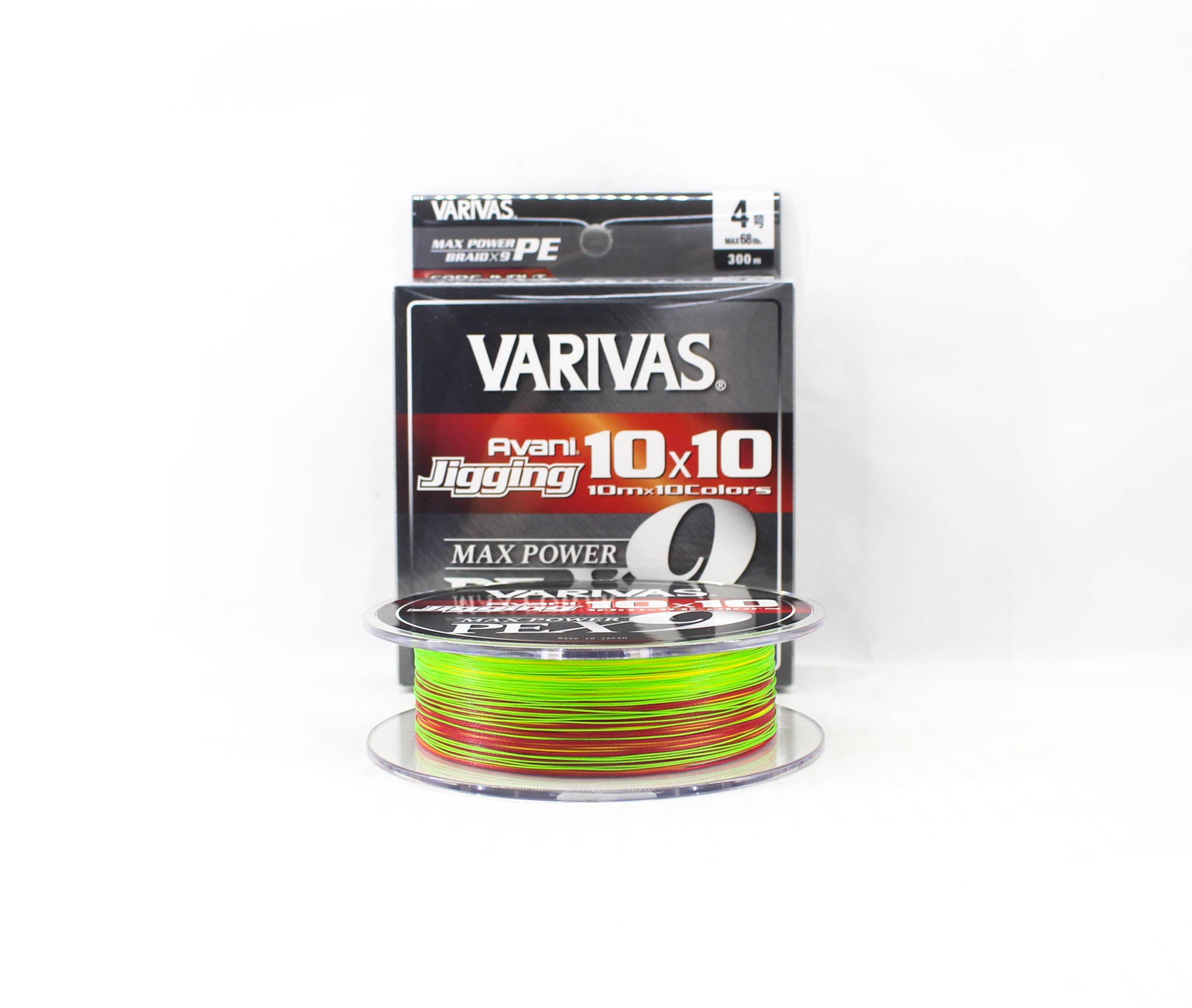 Varivas P.E Line Avani Jigging Max Power 10x10 X9 300m P.E 4 68lb (8768)