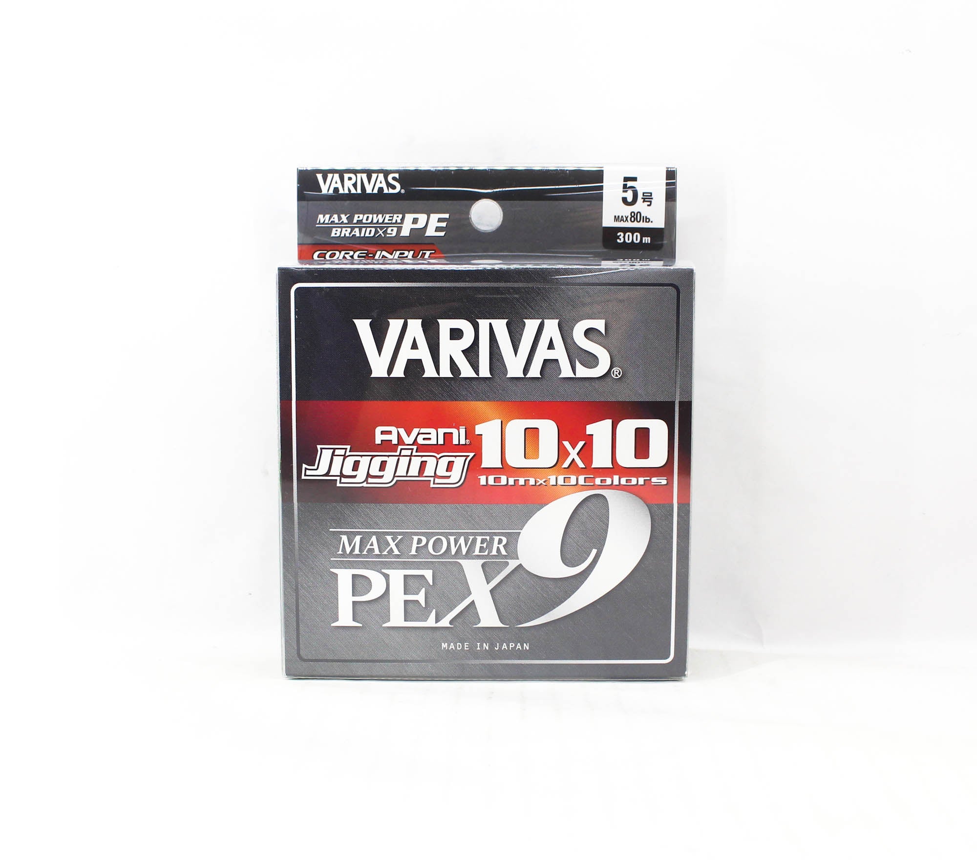 Varivas P.E Line Avani Jigging Max Power 10x10 X9 300m P.E 5 80lb (8775)