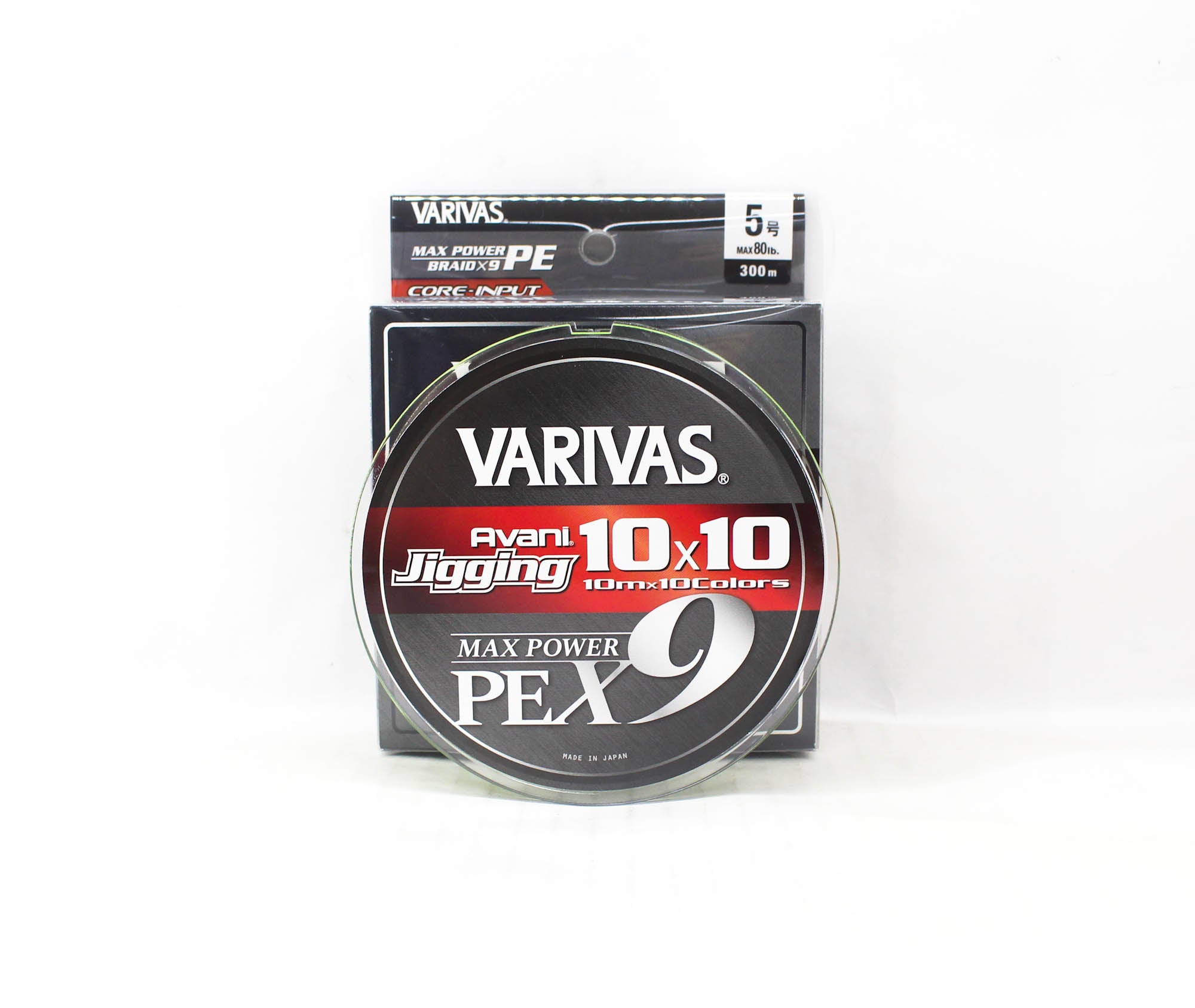Varivas P.E Line Avani Jigging Max Power 10x10 X9 300m P.E 5 80lb (8775)
