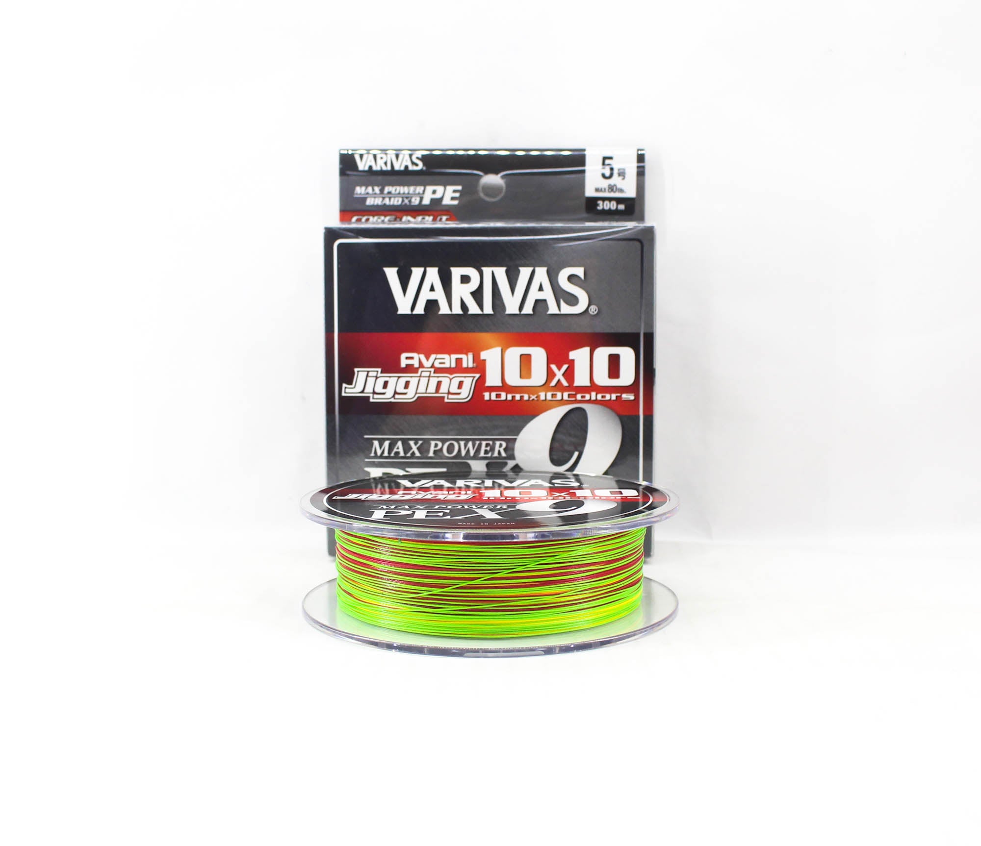 Varivas P.E Line Avani Jigging Max Power 10x10 X9 300m P.E 5 80lb (8775)