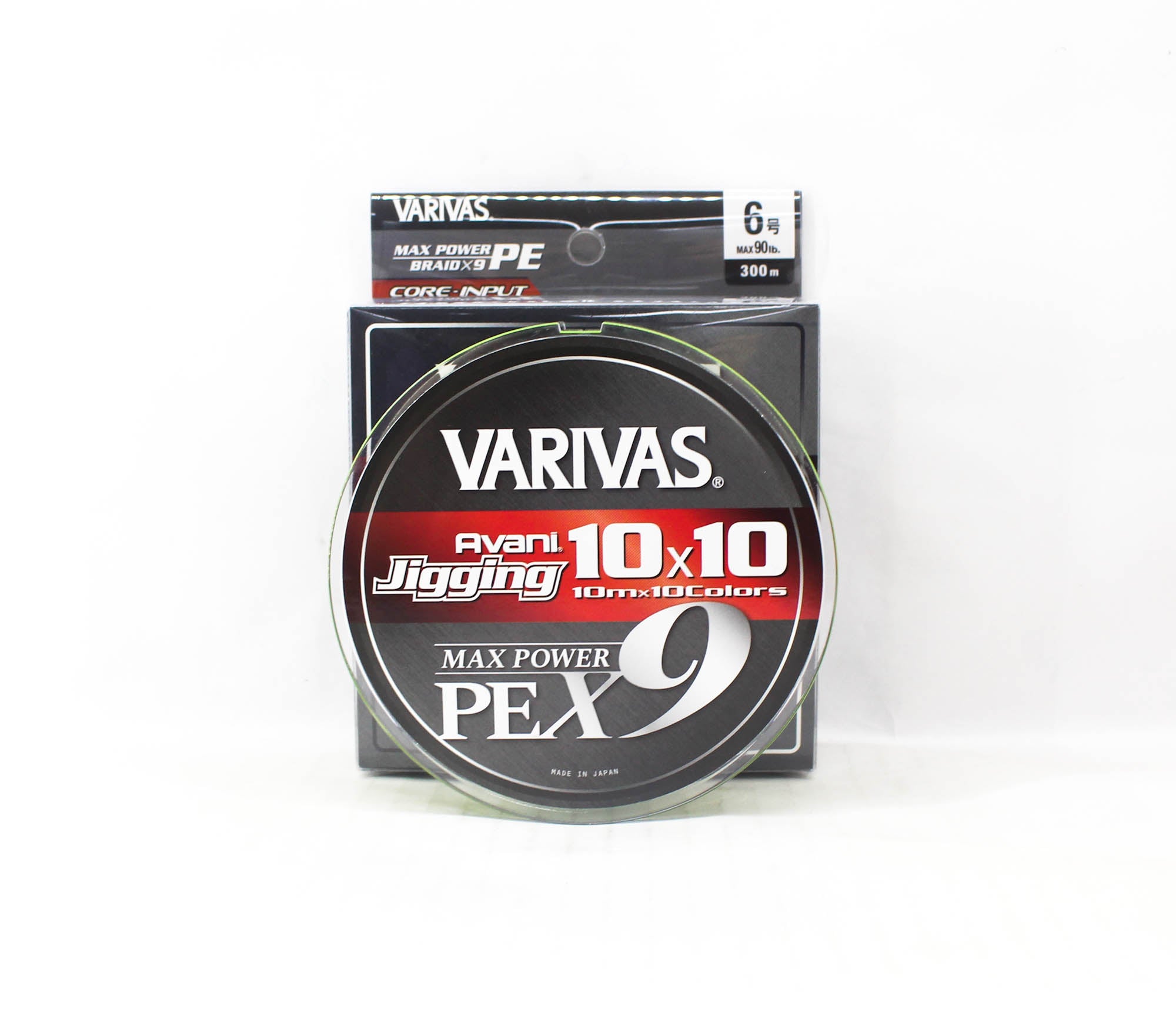 Varivas P.E Line Avani Jigging Max Power 10x10 X9 300m P.E 6 90lb (8782)