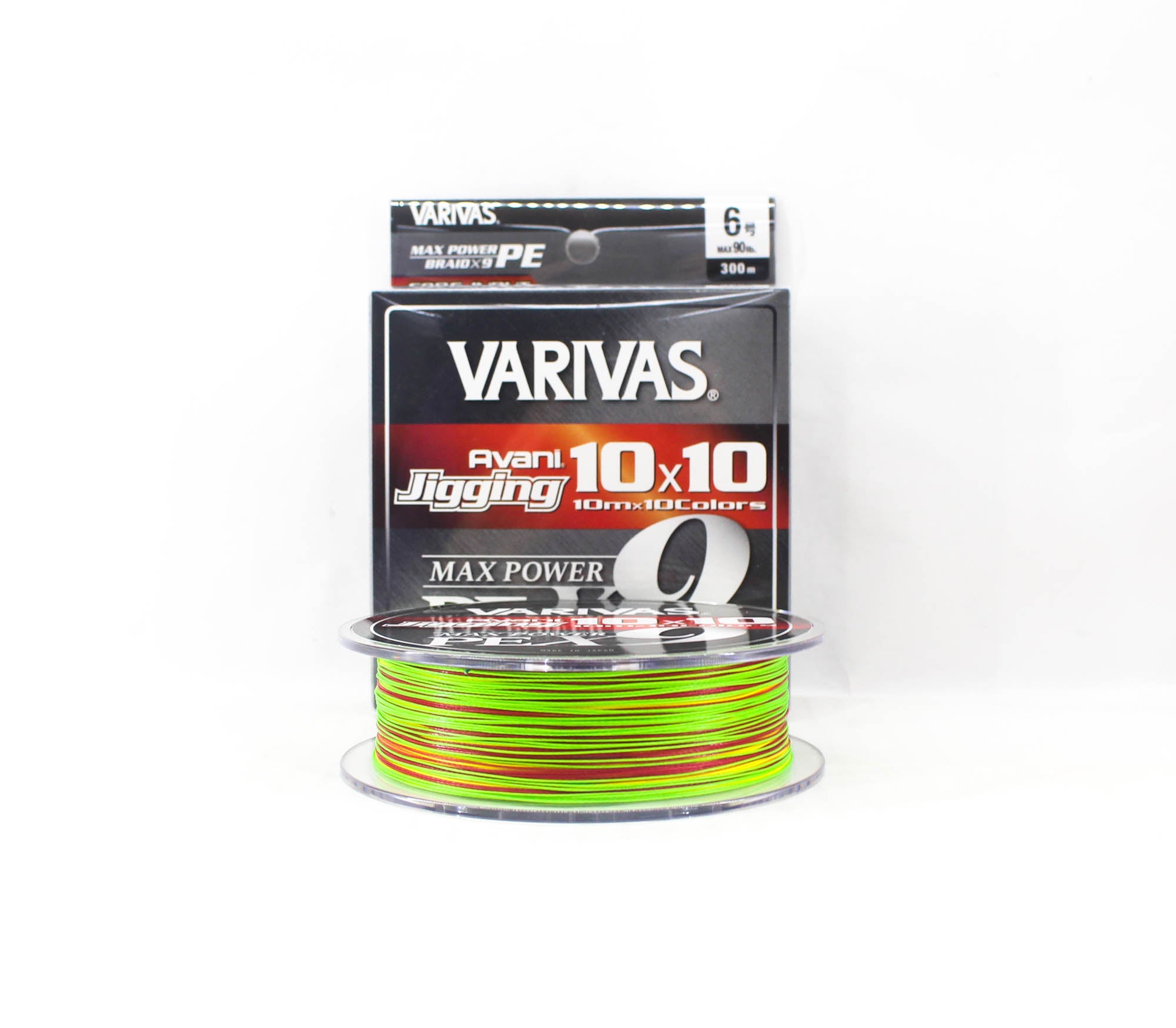 Varivas P.E Line Avani Jigging Max Power 10x10 X9 300m P.E 6 90lb (8782)