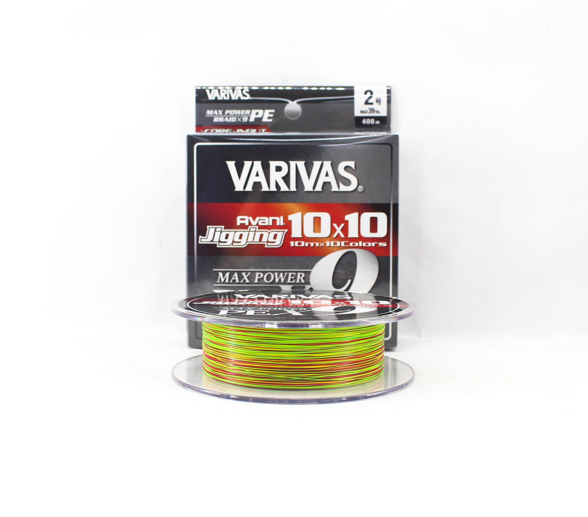 Varivas P.E Line Avani Jigging Max Power 10x10 X9 400m P.E 2 39lb (8799)