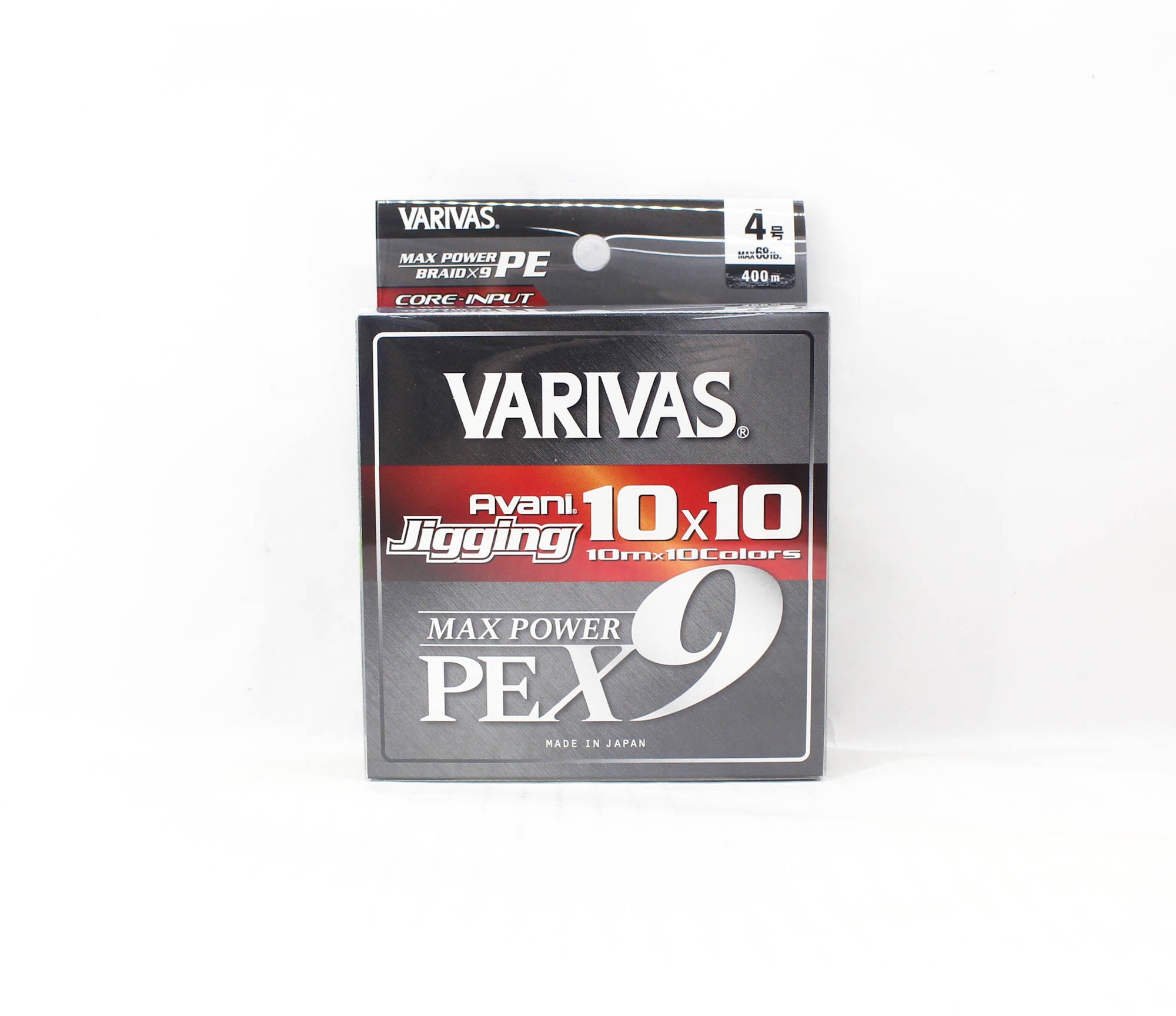 Varivas P.E Line Avani Jigging Max Power 10x10 X9 400m P.E 4 68lb (8812)