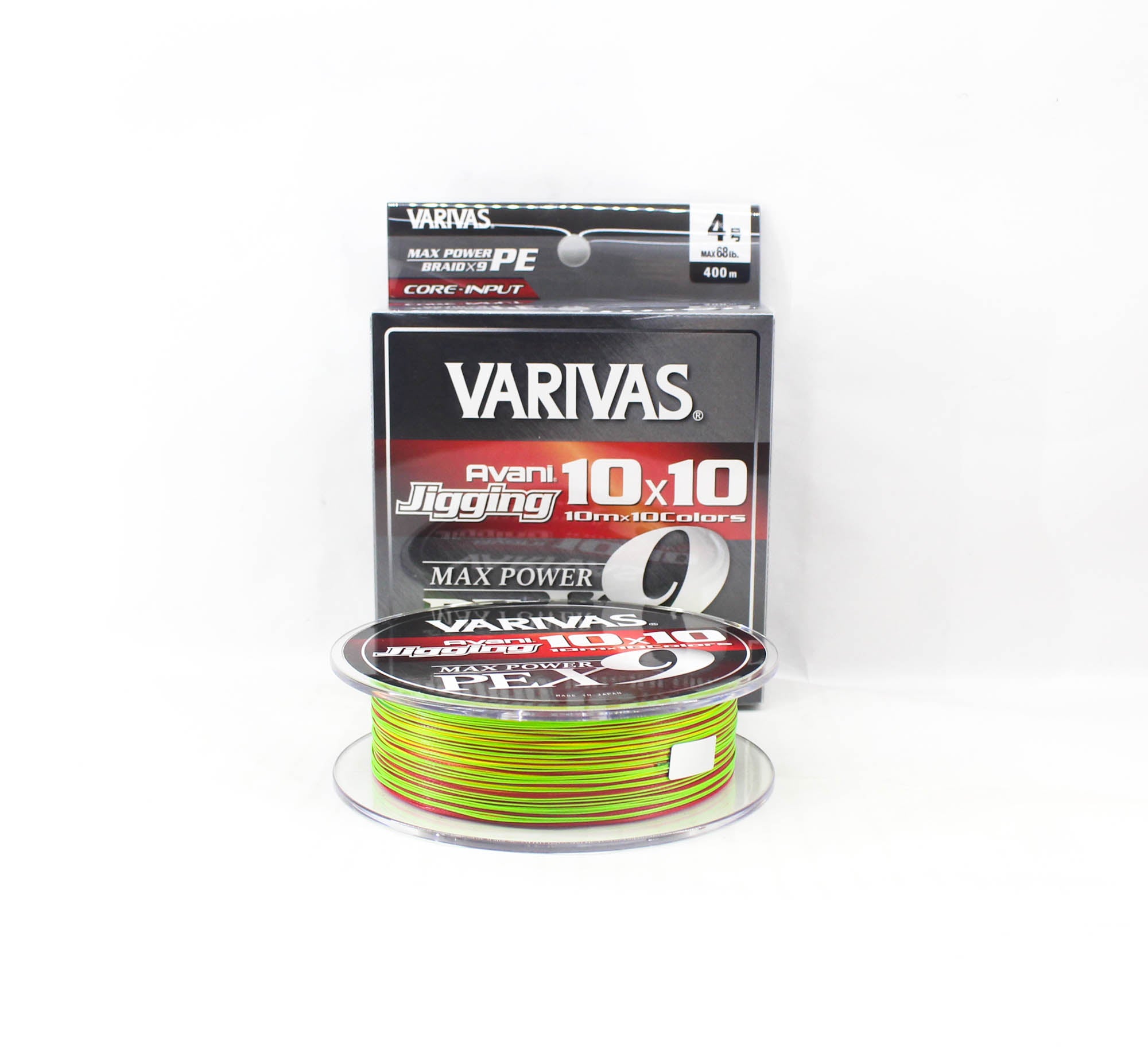 Varivas P.E Line Avani Jigging Max Power 10x10 X9 400m P.E 4 68lb (8812)