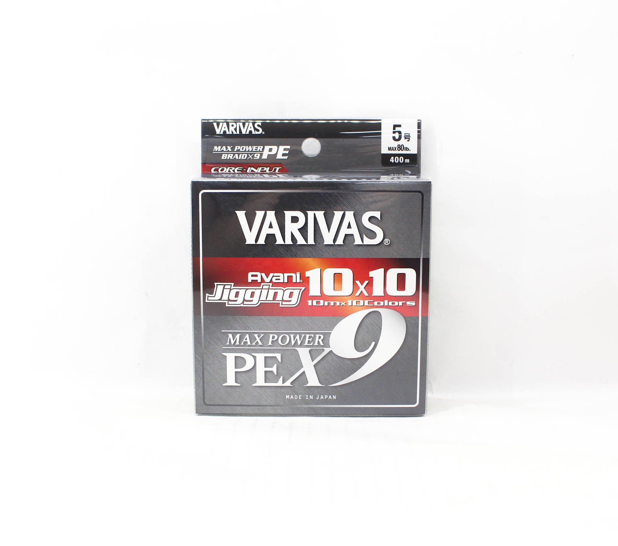 Varivas P.E Line Avani Jigging Max Power 10x10 X9 400m P.E 5 80lb (8829)