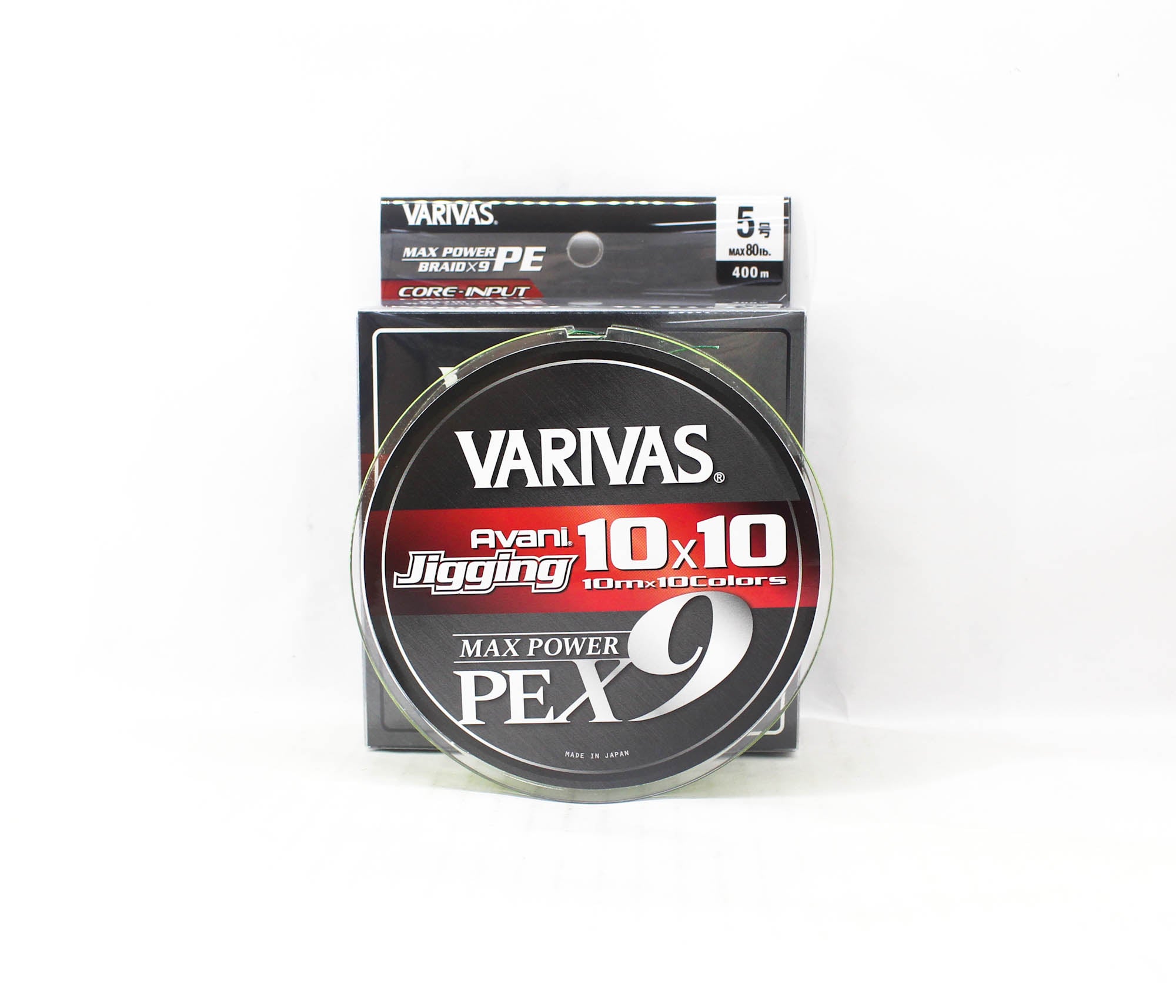 Varivas P.E Line Avani Jigging Max Power 10x10 X9 400m P.E 5 80lb (8829)
