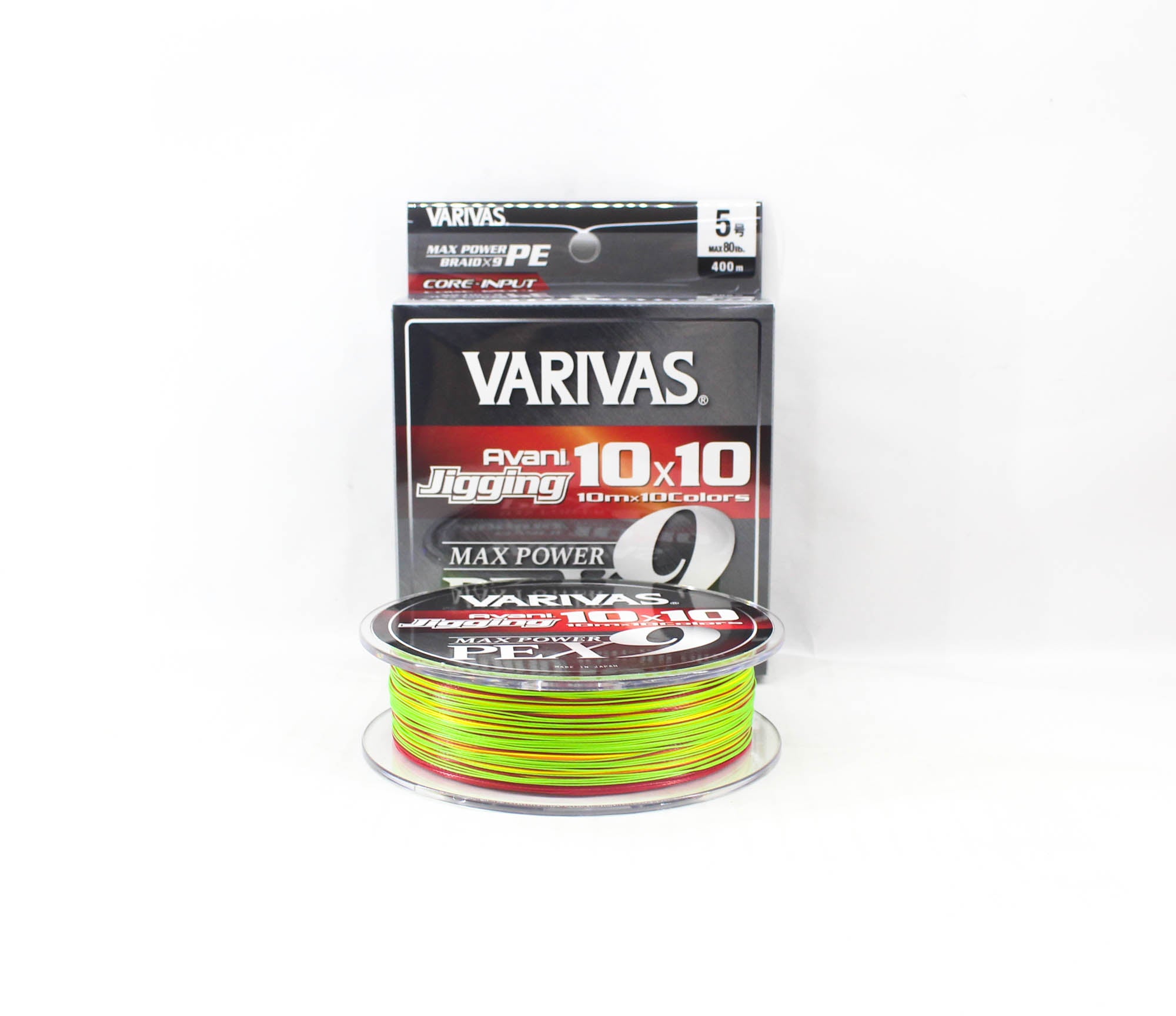 Varivas P.E Line Avani Jigging Max Power 10x10 X9 400m P.E 5 80lb (8829)