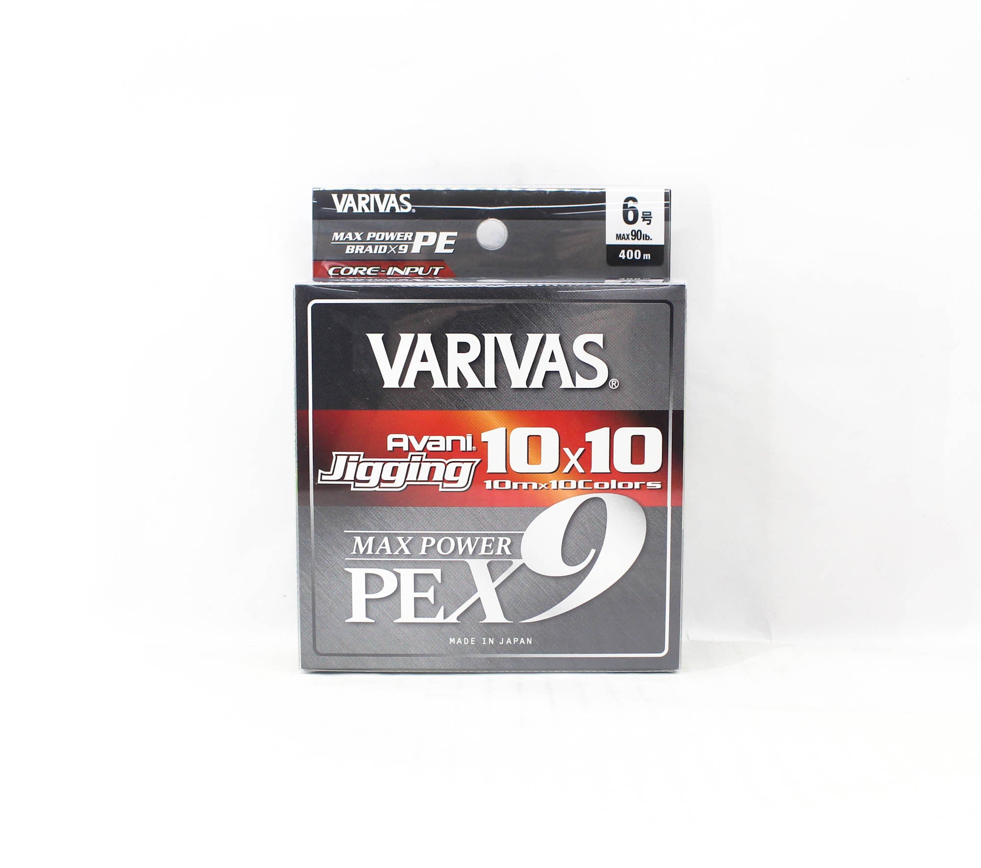 Varivas P.E Line Avani Jigging Max Power 10x10 X9 400m P.E 6 90lb (8836)