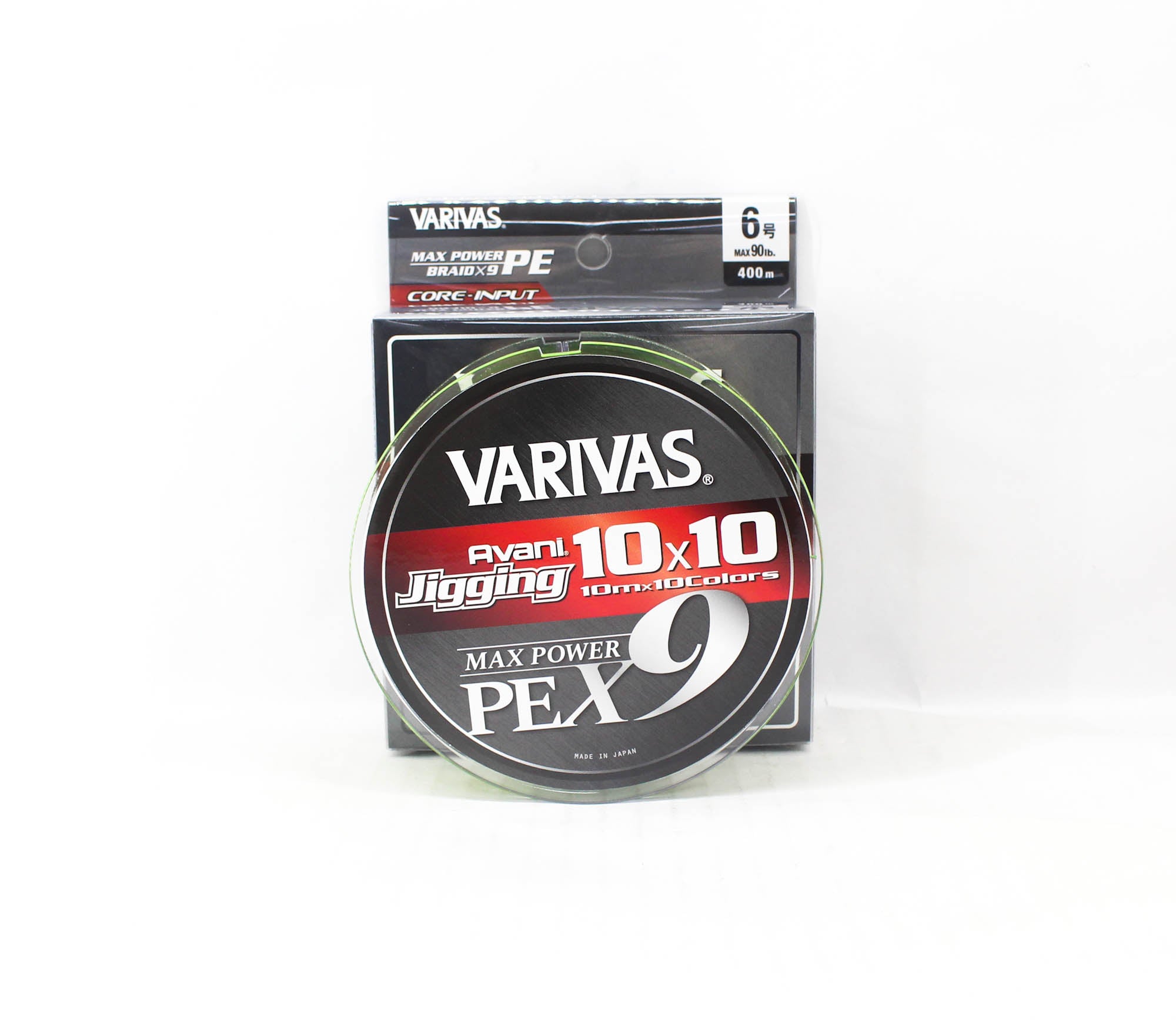 Varivas P.E Line Avani Jigging Max Power 10x10 X9 400m P.E 6 90lb (8836)