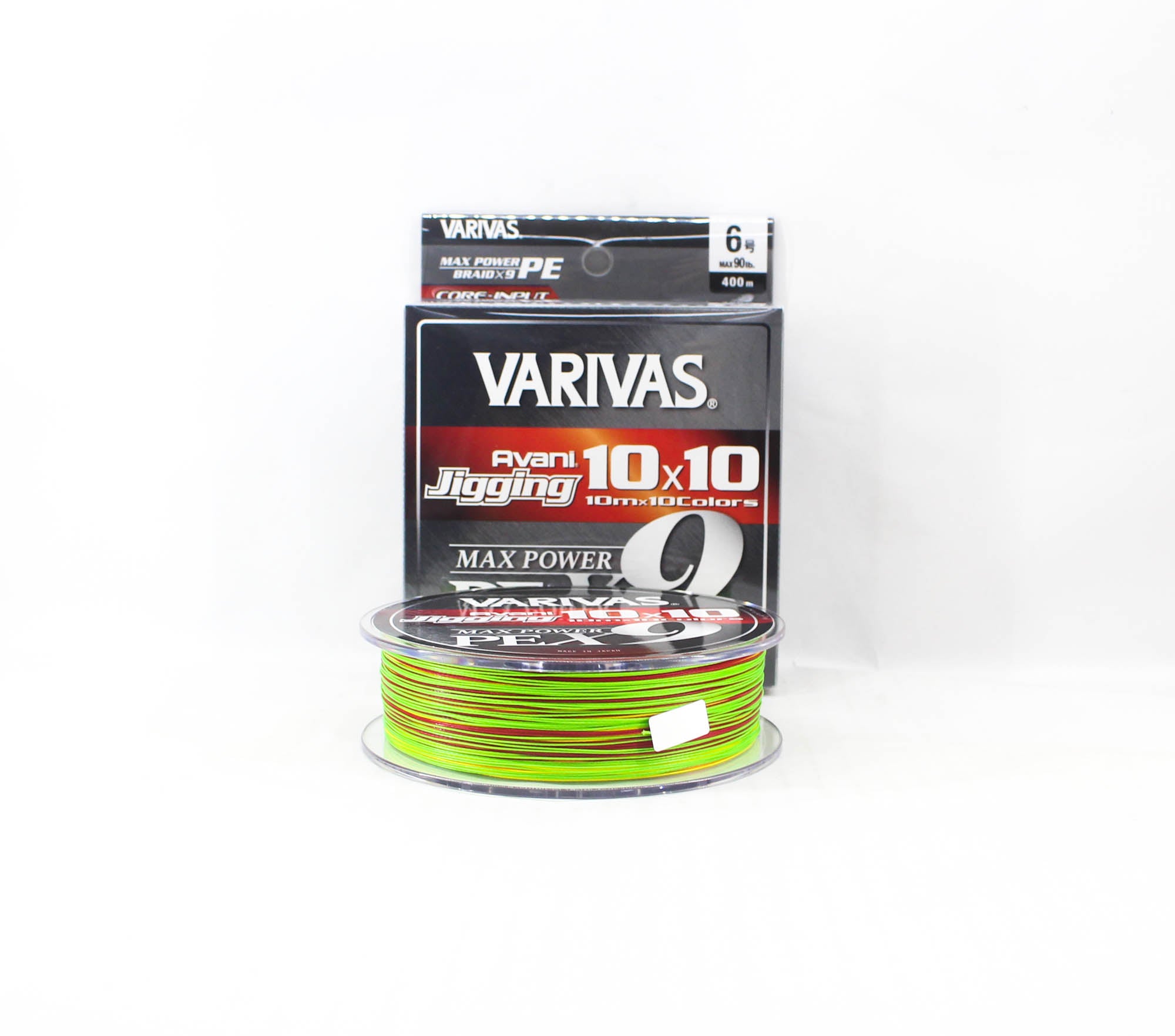 Varivas P.E Line Avani Jigging Max Power 10x10 X9 400m P.E 6 90lb (8836)