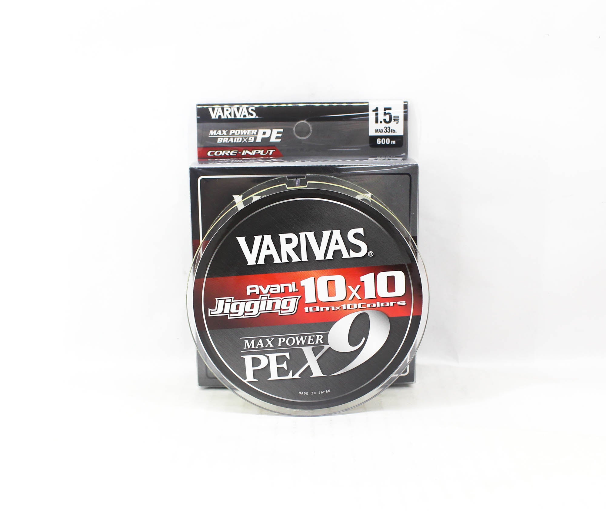 Varivas P.E Line Avani Jigging Max Power 10x10 X9 600m P.E 1.5 33lb (8843)