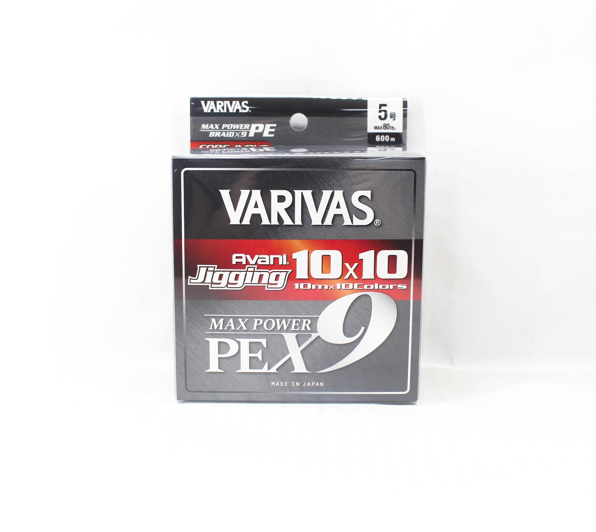 Varivas P.E Line Avani Jigging Max Power 10x10 X9 600m P.E 5 80lb (8881)