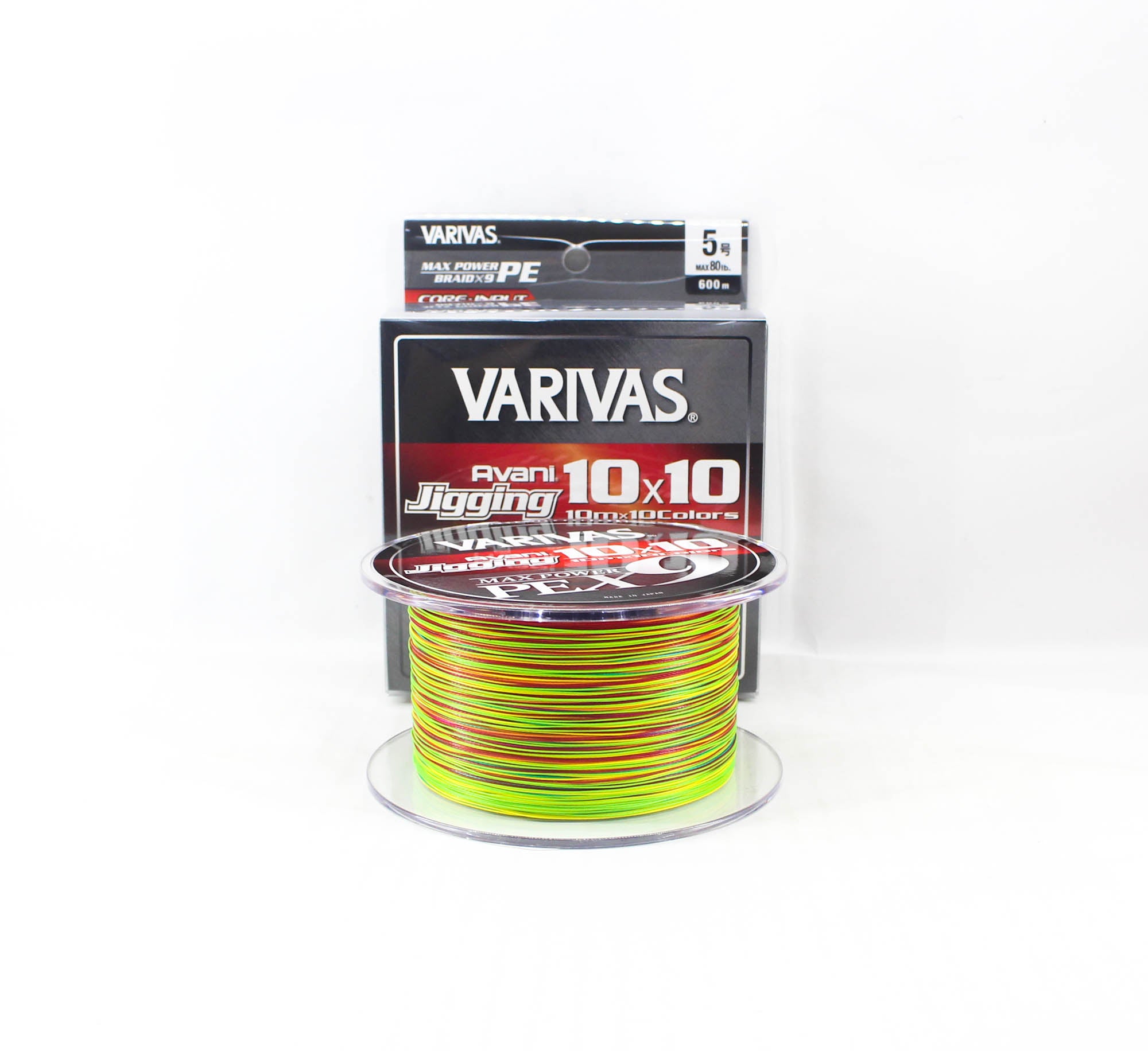Varivas P.E Line Avani Jigging Max Power 10x10 X9 600m P.E 5 80lb (8881)