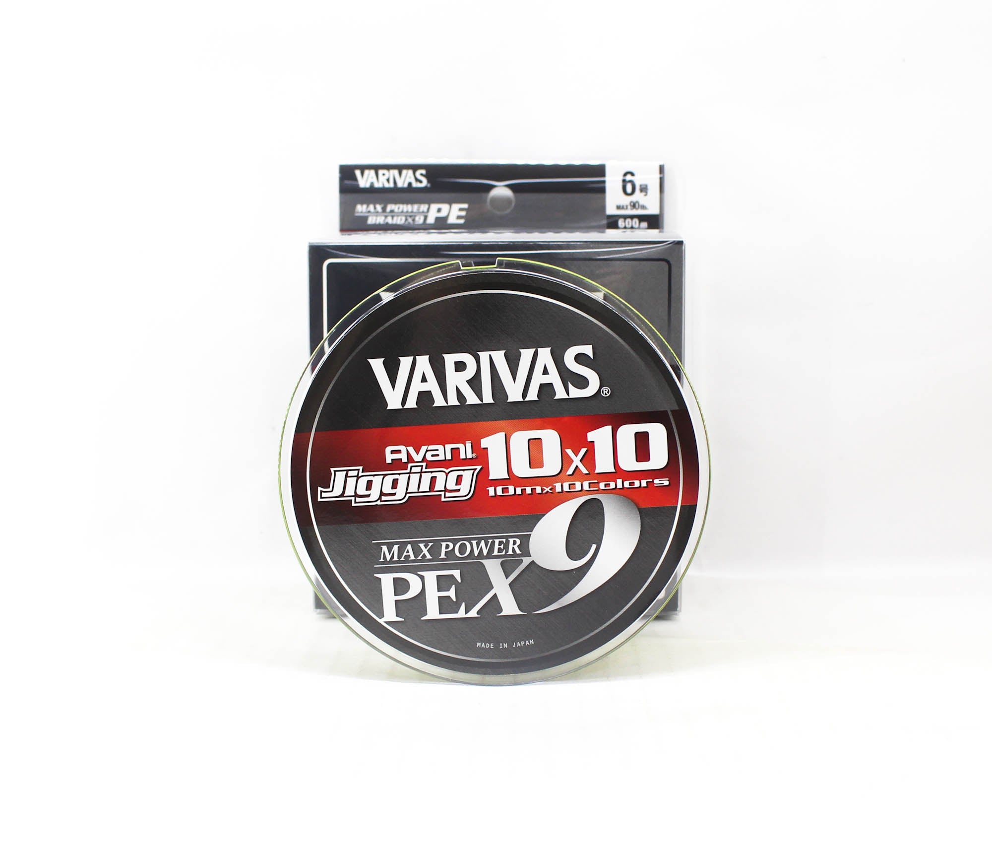 Varivas P.E Line Avani Jigging Max Power 10x10 X9 600m P.E 6 90lb (8898)